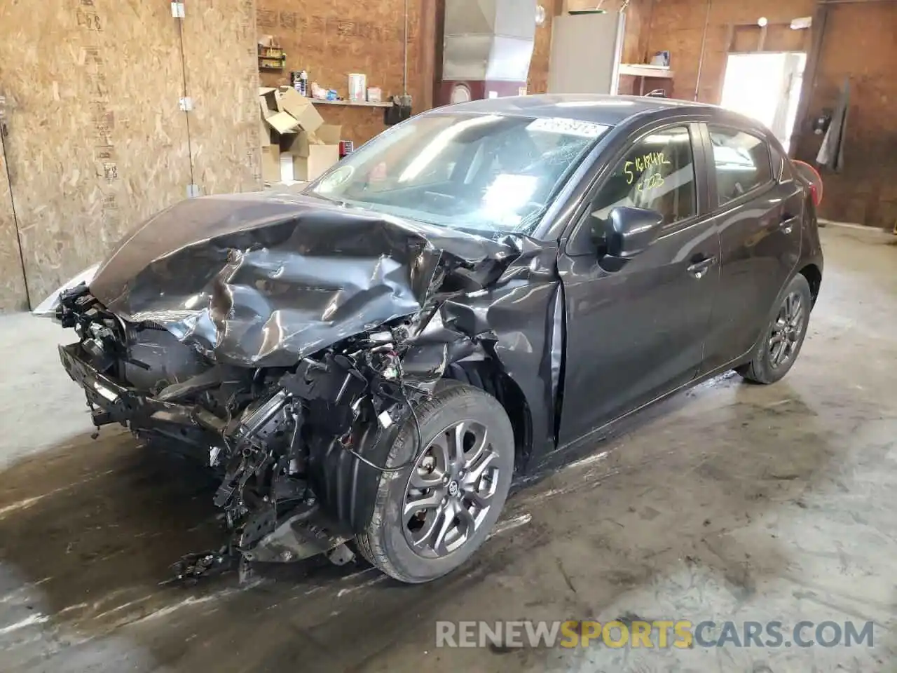 2 Photograph of a damaged car 3MYDLBJV3LY704445 TOYOTA YARIS 2020