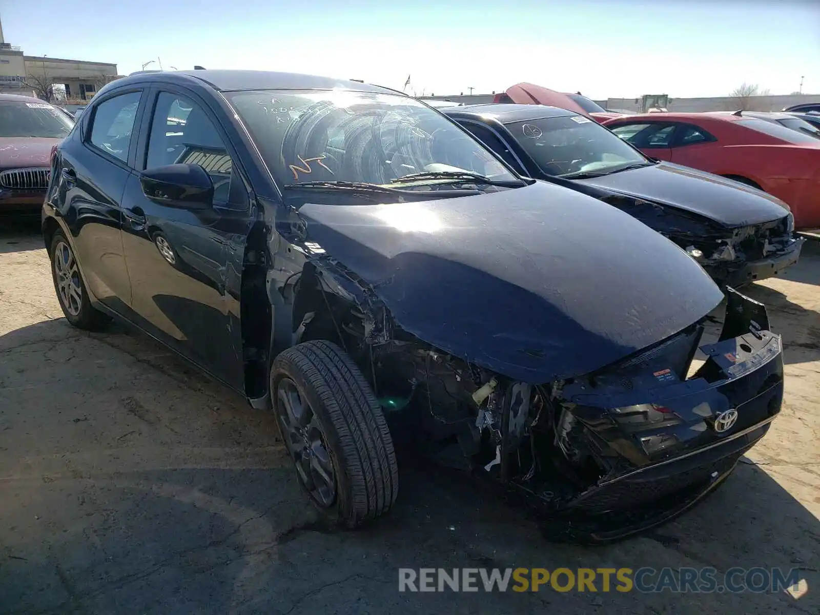 1 Photograph of a damaged car 3MYDLBJV3LY714814 TOYOTA YARIS 2020