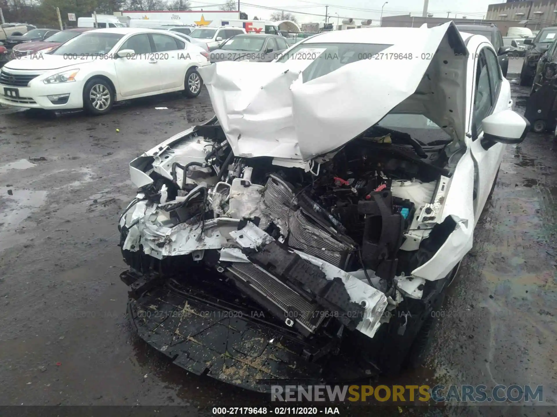 6 Photograph of a damaged car 3MYDLBJV4LY704423 TOYOTA YARIS 2020