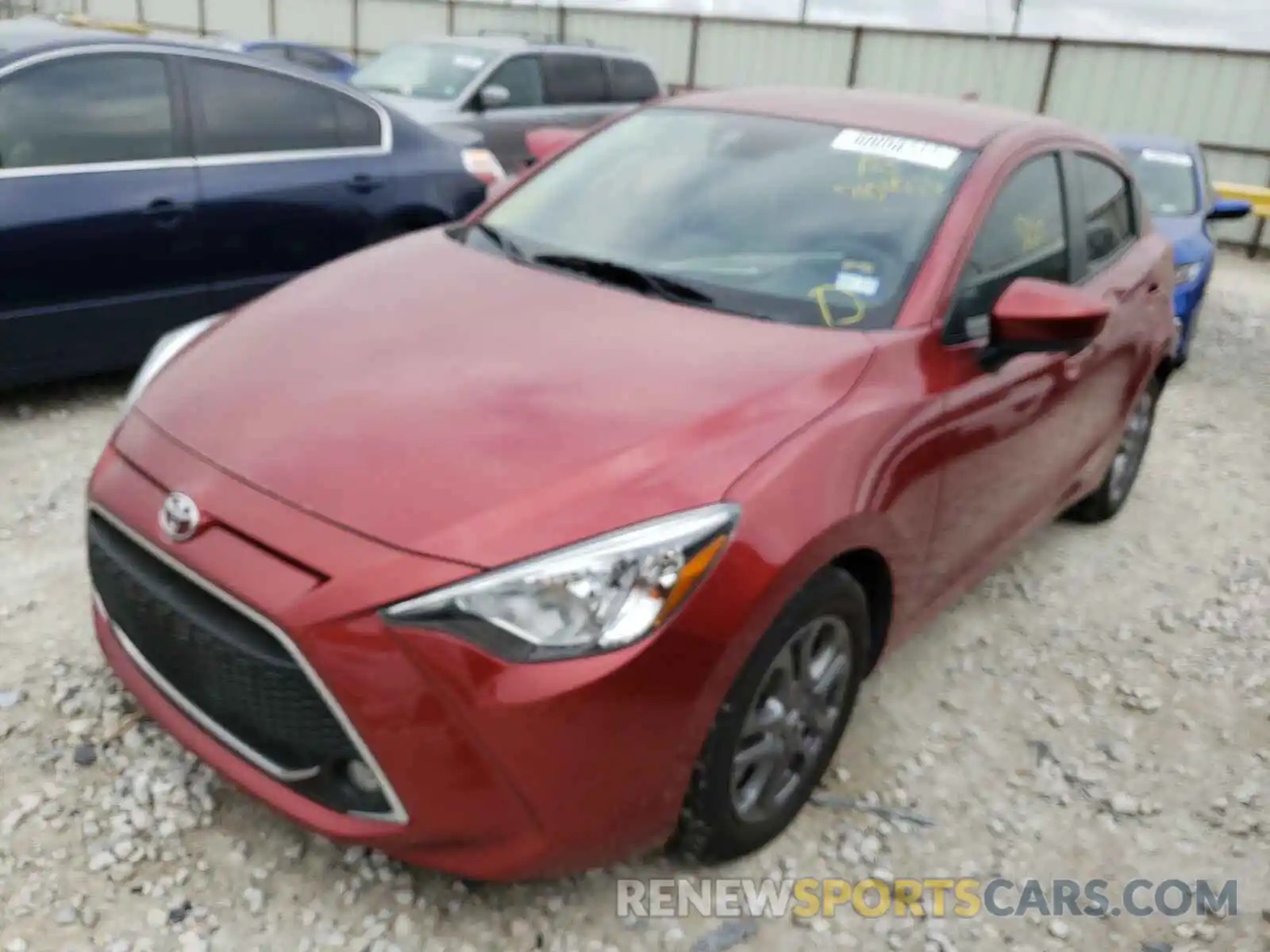 2 Photograph of a damaged car 3MYDLBJV4LY710433 TOYOTA YARIS 2020