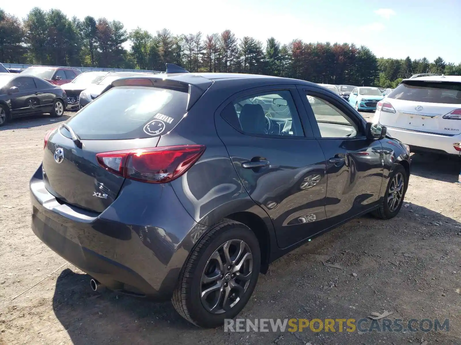 4 Photograph of a damaged car 3MYDLBJV4LY710447 TOYOTA YARIS 2020