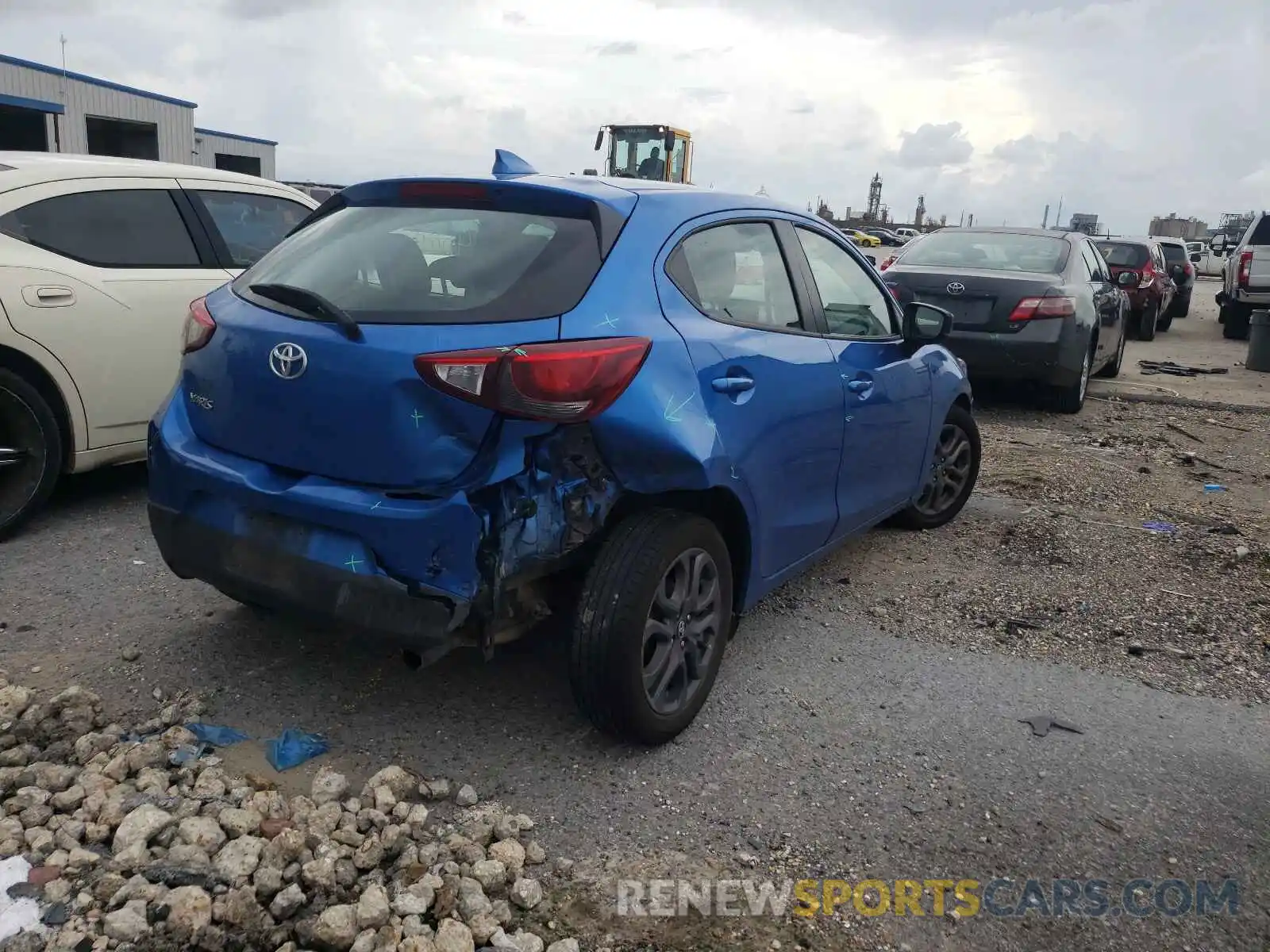 4 Photograph of a damaged car 3MYDLBJV5LY700932 TOYOTA YARIS 2020