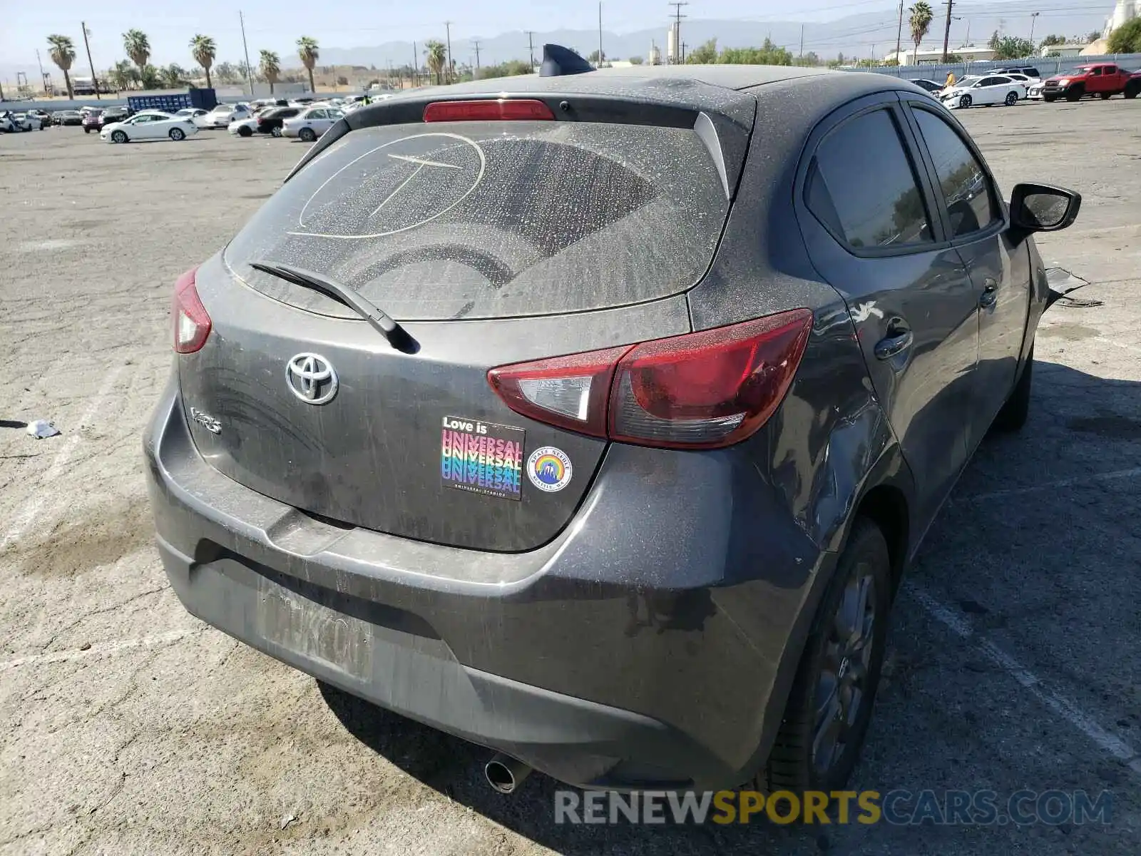 4 Photograph of a damaged car 3MYDLBJV5LY703829 TOYOTA YARIS 2020