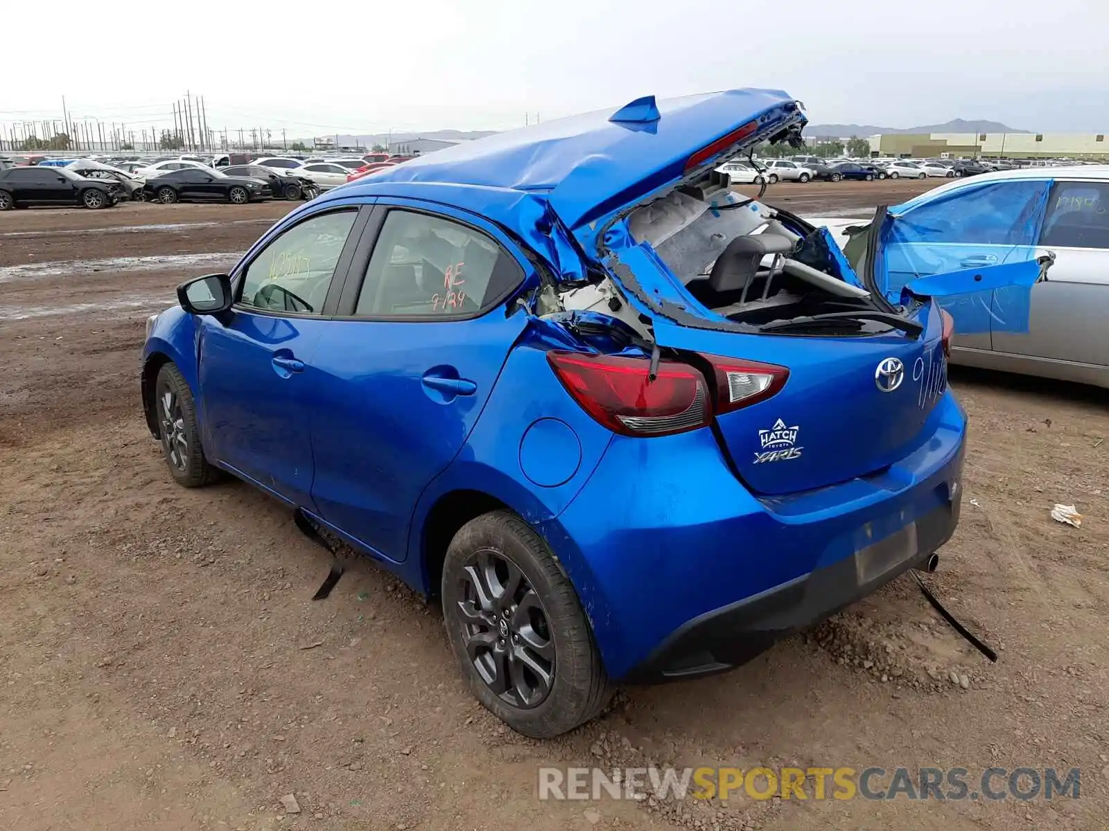 3 Photograph of a damaged car 3MYDLBJV5LY709324 TOYOTA YARIS 2020