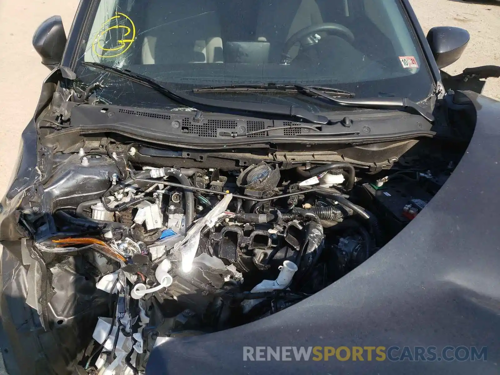 7 Photograph of a damaged car 3MYDLBJV6LY701894 TOYOTA YARIS 2020