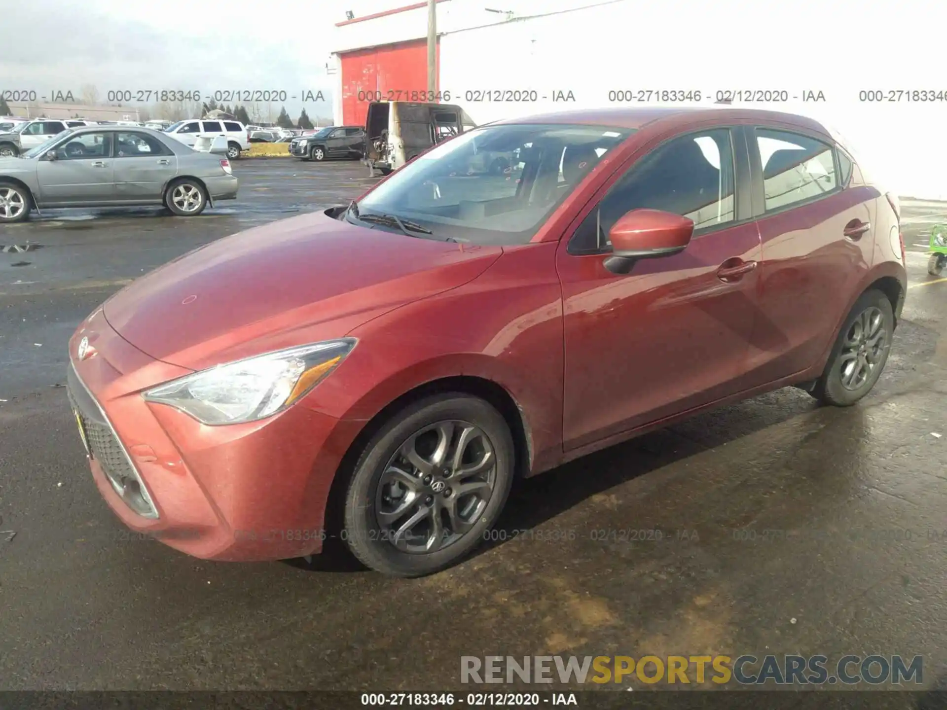 2 Photograph of a damaged car 3MYDLBJV6LY703015 TOYOTA YARIS 2020