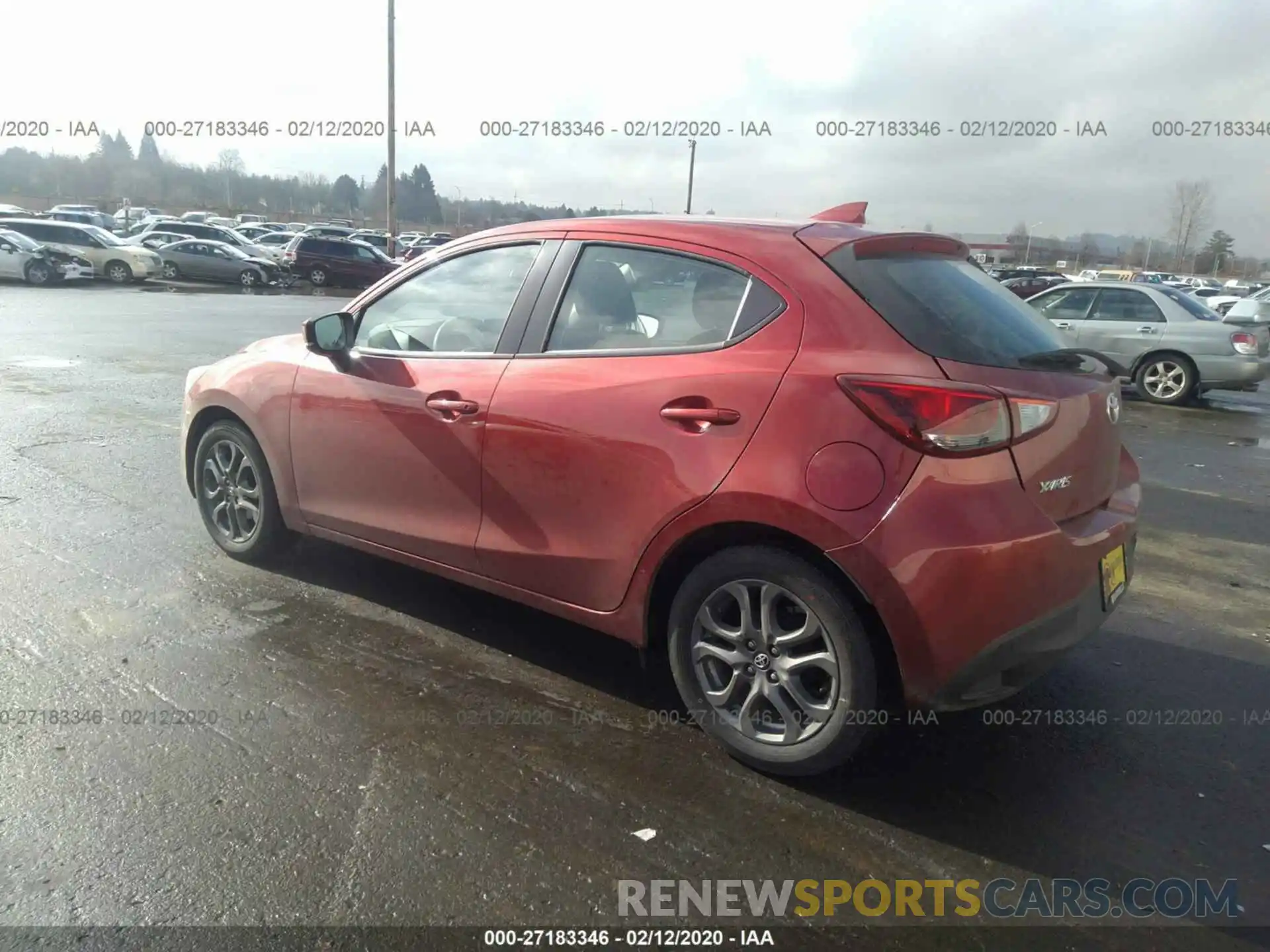 3 Photograph of a damaged car 3MYDLBJV6LY703015 TOYOTA YARIS 2020