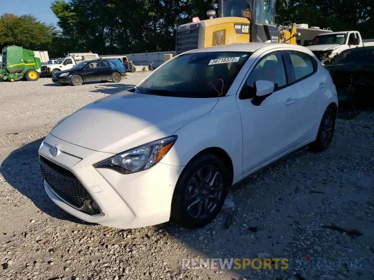 2 Photograph of a damaged car 3MYDLBJV6LY706139 TOYOTA YARIS 2020