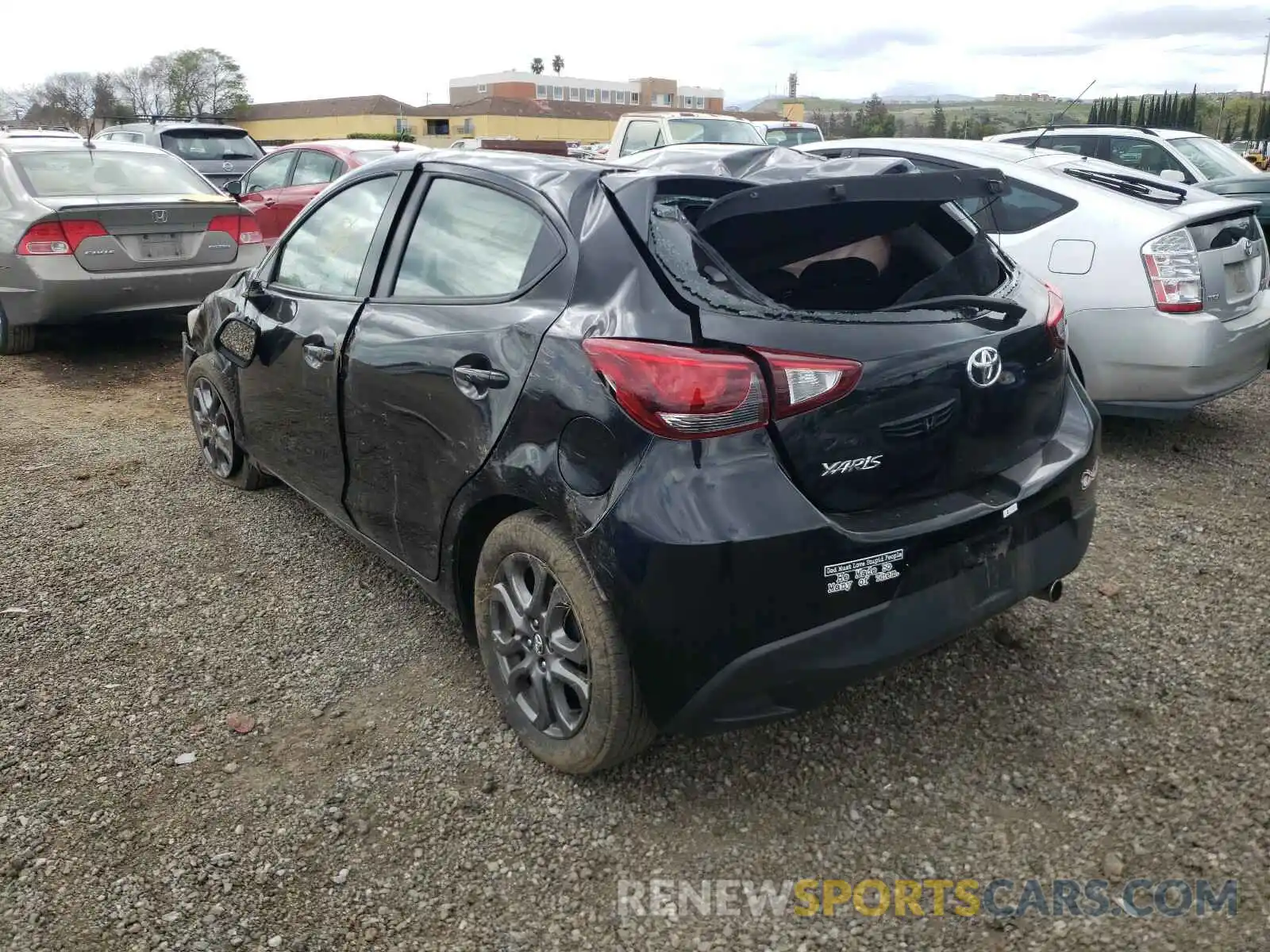 3 Photograph of a damaged car 3MYDLBJV6LY707047 TOYOTA YARIS 2020