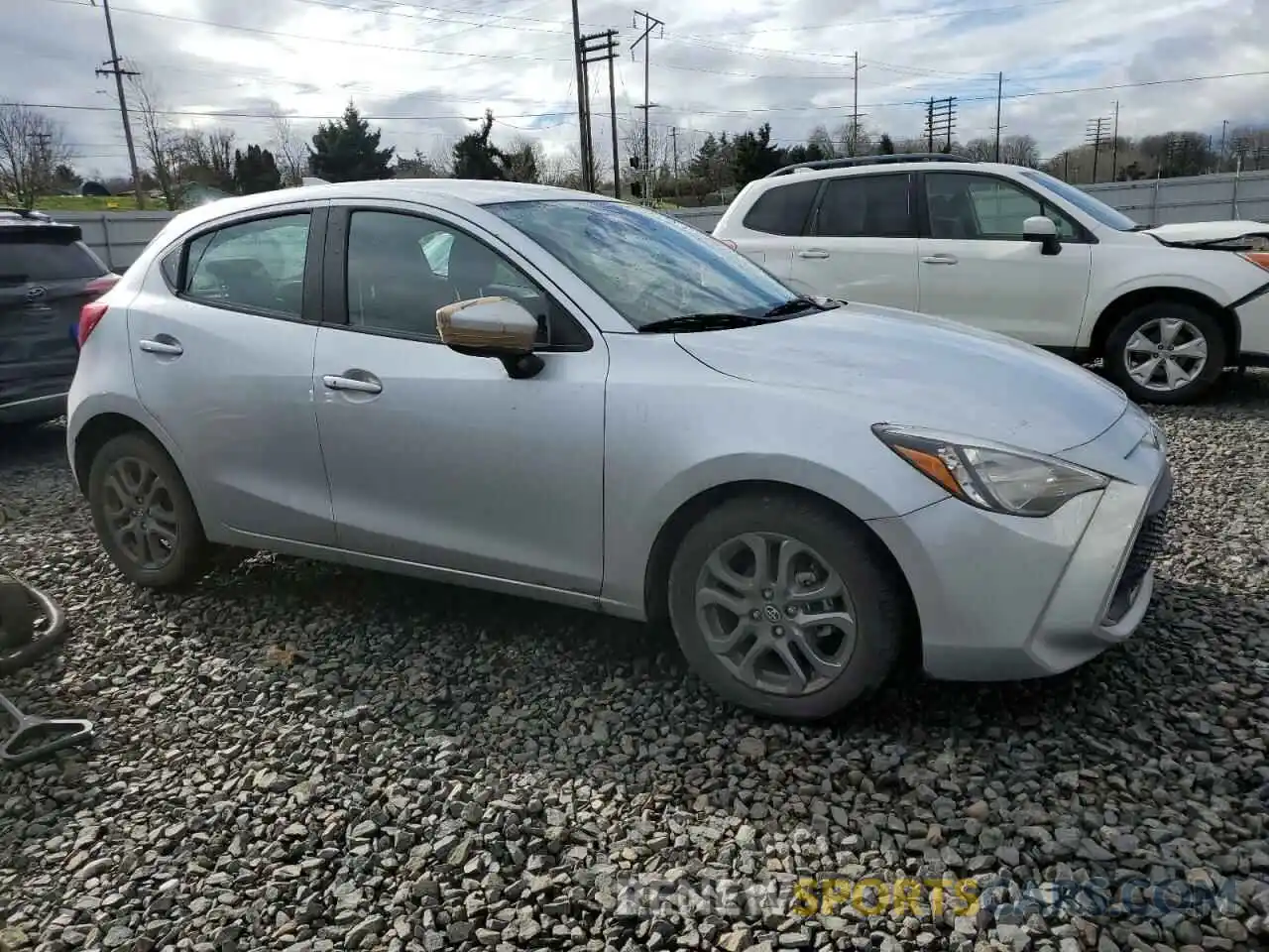 4 Photograph of a damaged car 3MYDLBJV6LY707792 TOYOTA YARIS 2020