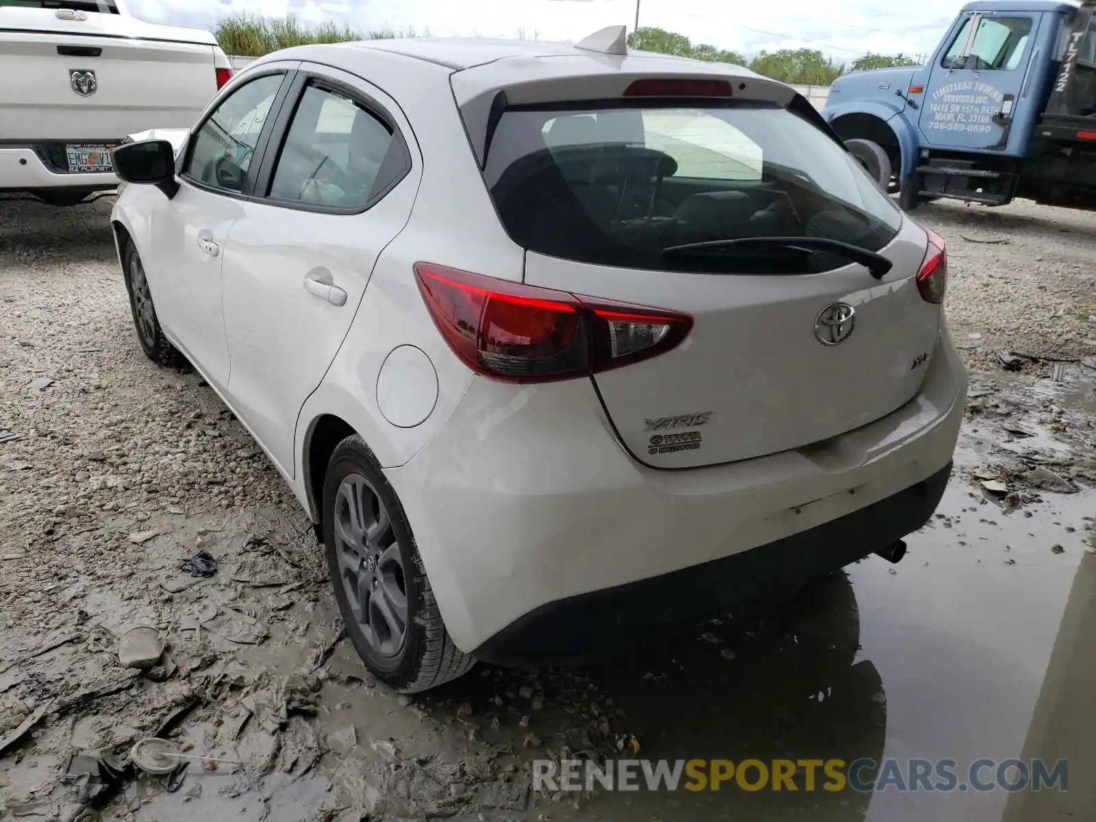 3 Photograph of a damaged car 3MYDLBJV7LY700026 TOYOTA YARIS 2020