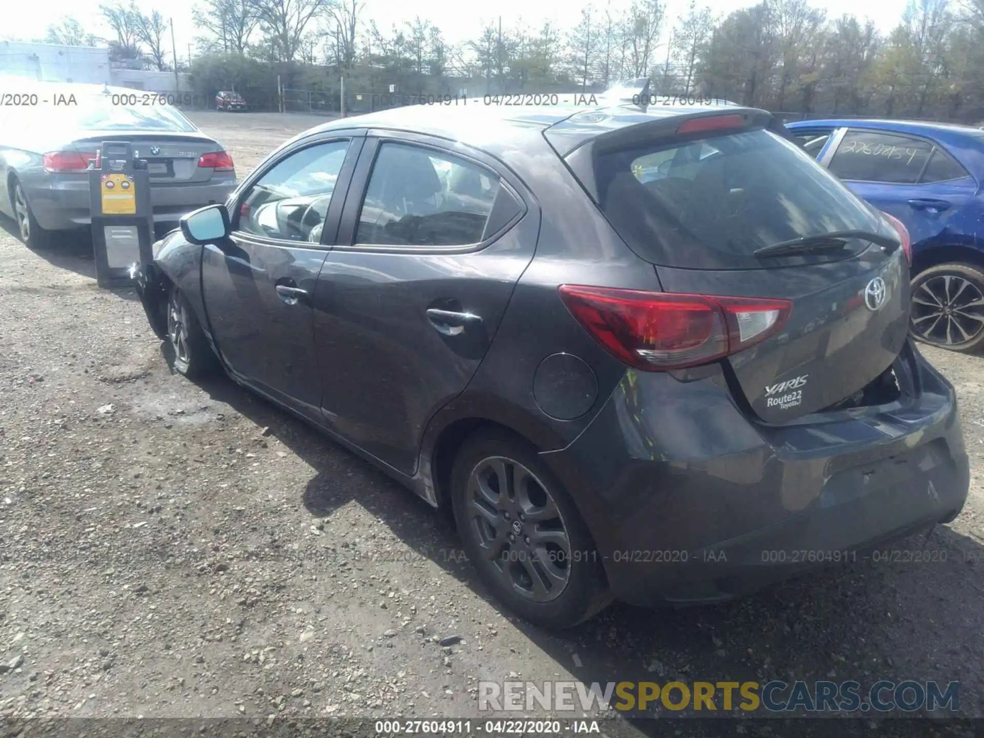 3 Photograph of a damaged car 3MYDLBJV7LY701855 TOYOTA YARIS 2020