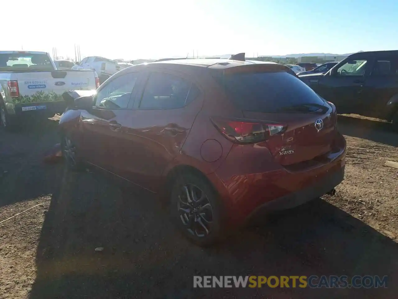 3 Photograph of a damaged car 3MYDLBJV7LY703301 TOYOTA YARIS 2020