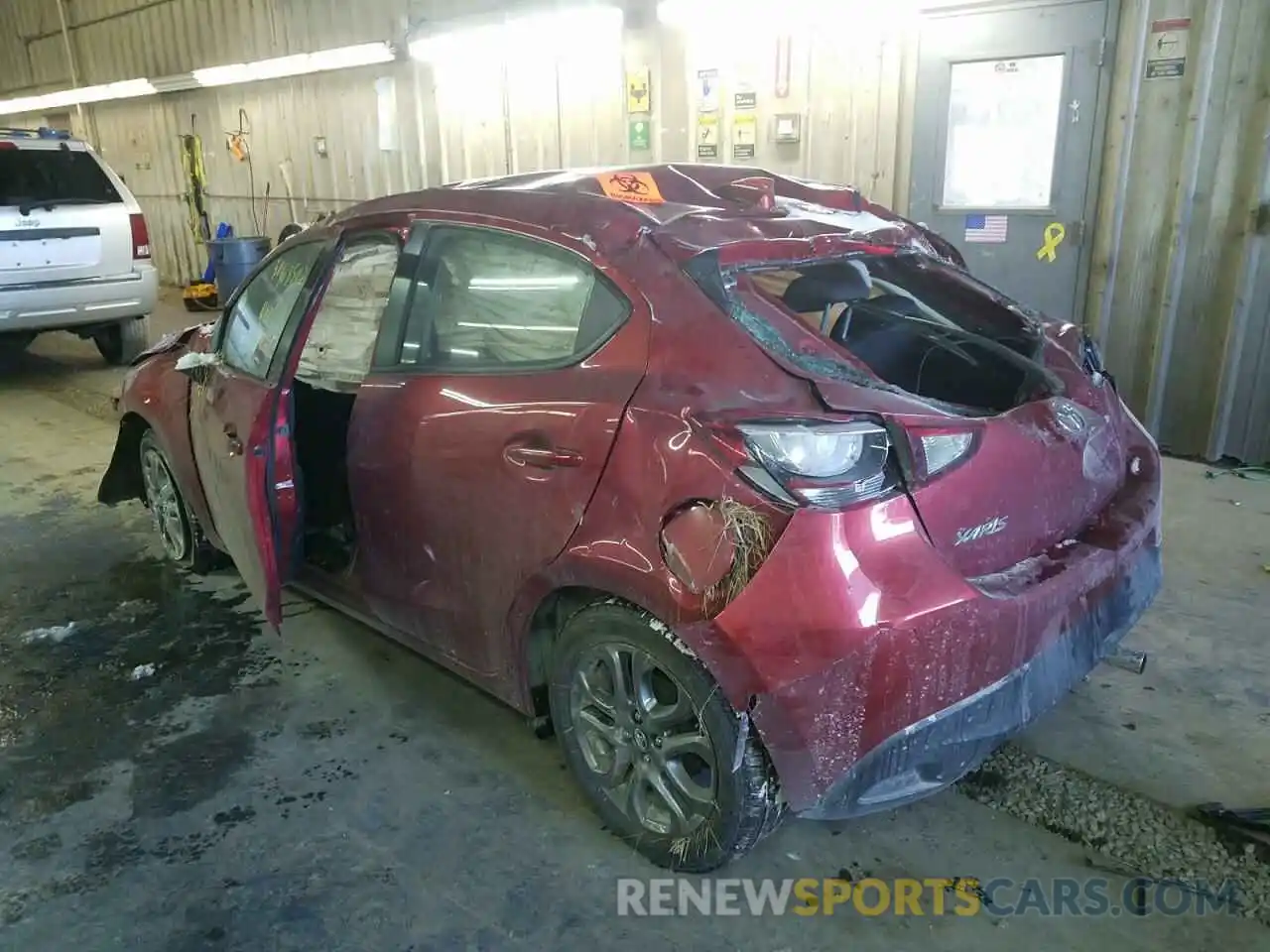 3 Photograph of a damaged car 3MYDLBJV7LY706151 TOYOTA YARIS 2020