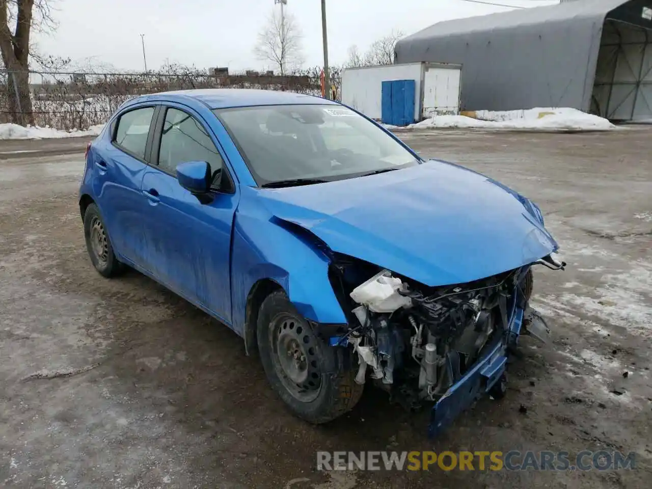 1 Photograph of a damaged car 3MYDLBJV7LY718087 TOYOTA YARIS 2020