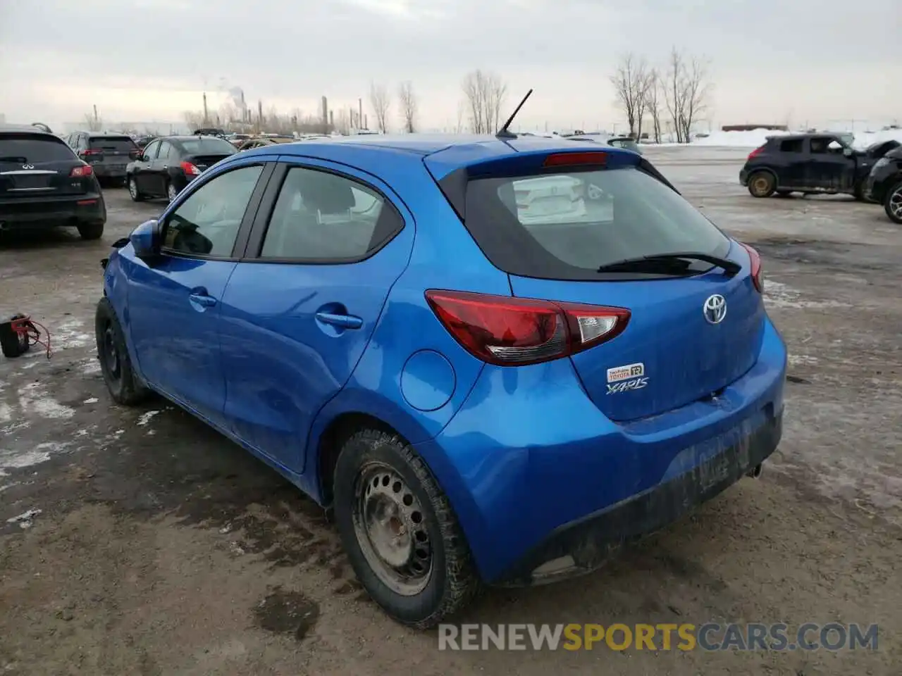 3 Photograph of a damaged car 3MYDLBJV7LY718087 TOYOTA YARIS 2020