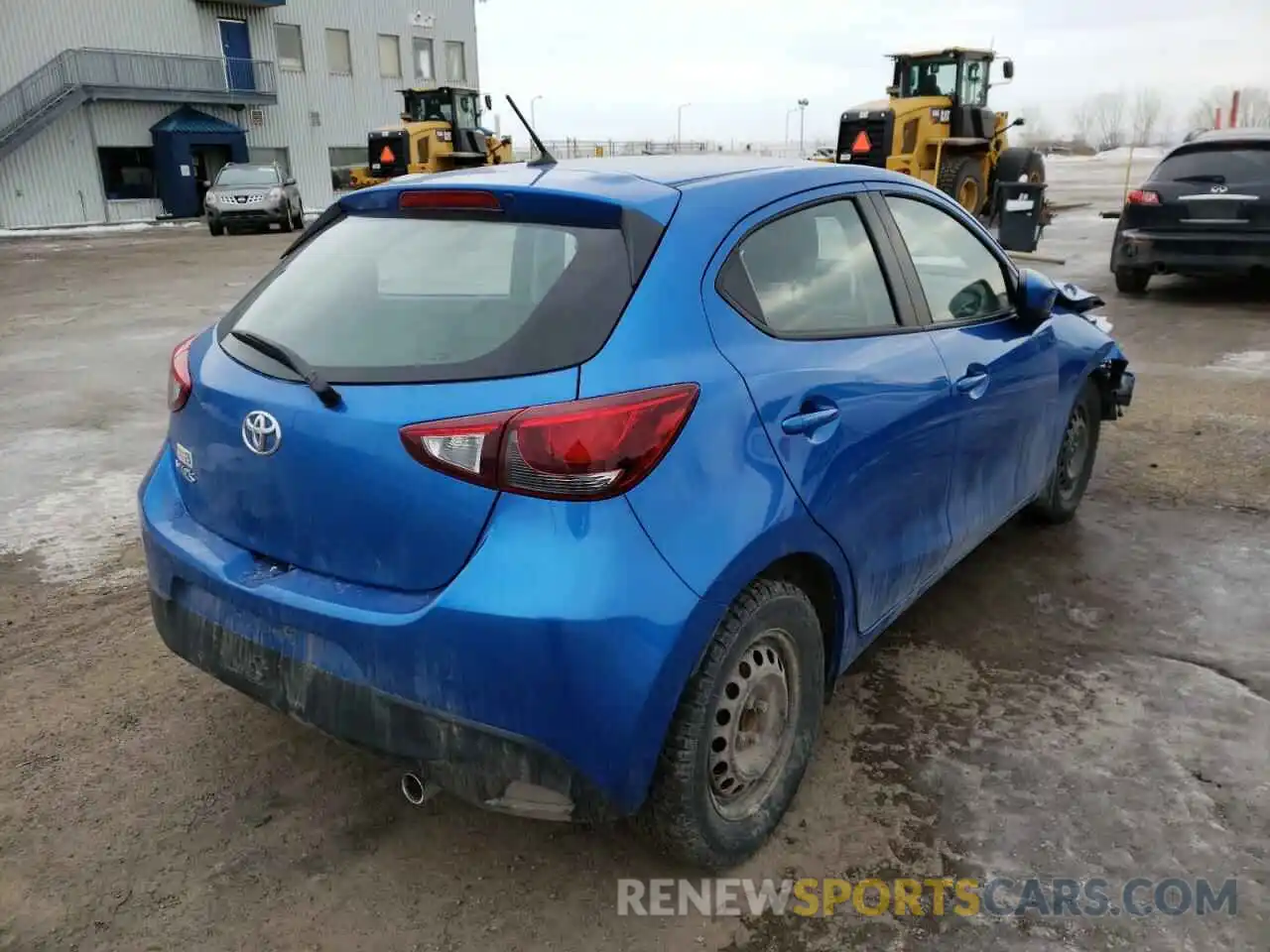 4 Фотография поврежденного автомобиля 3MYDLBJV7LY718087 TOYOTA YARIS 2020