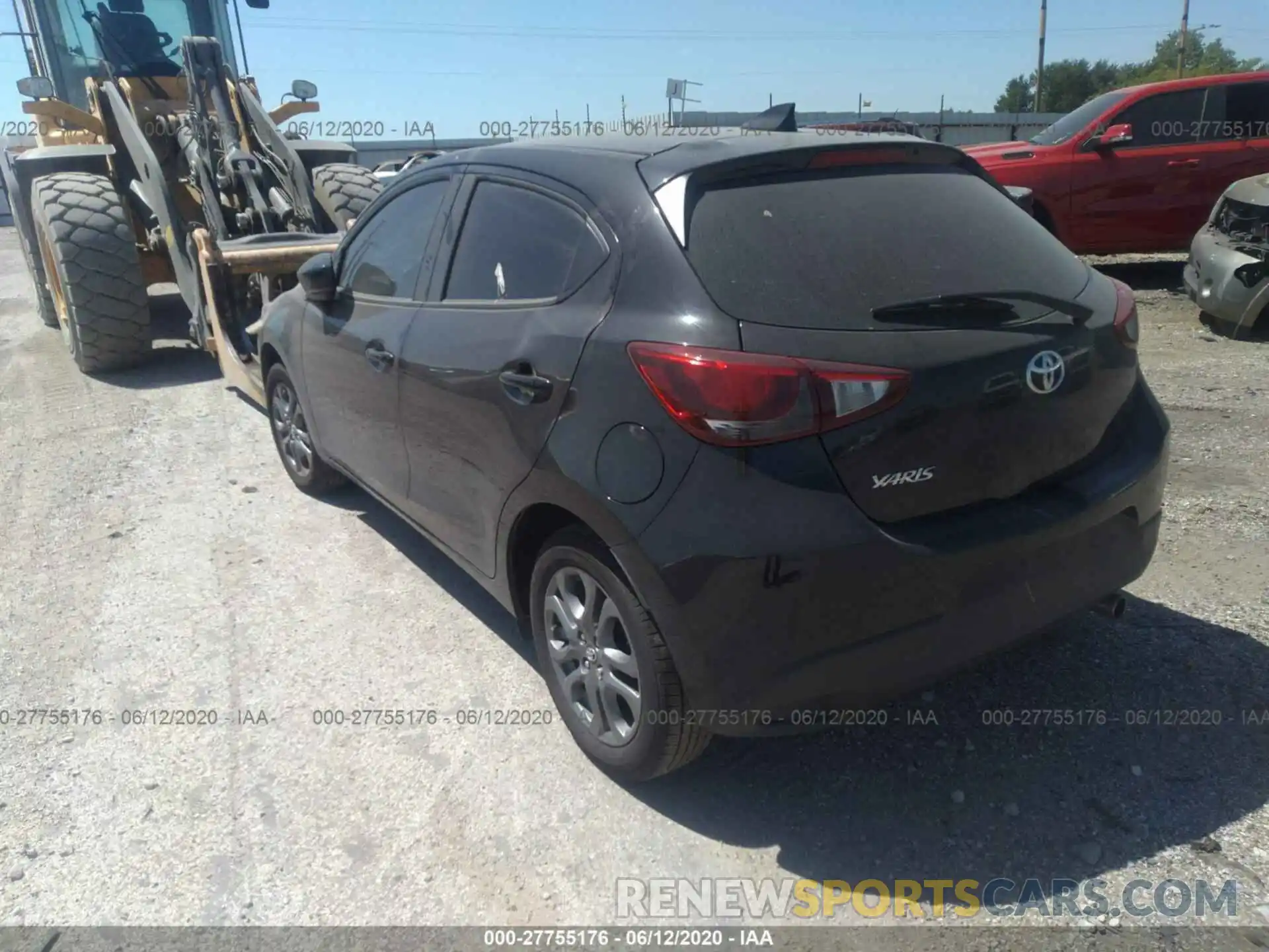 3 Photograph of a damaged car 3MYDLBJV8LY702285 TOYOTA YARIS 2020