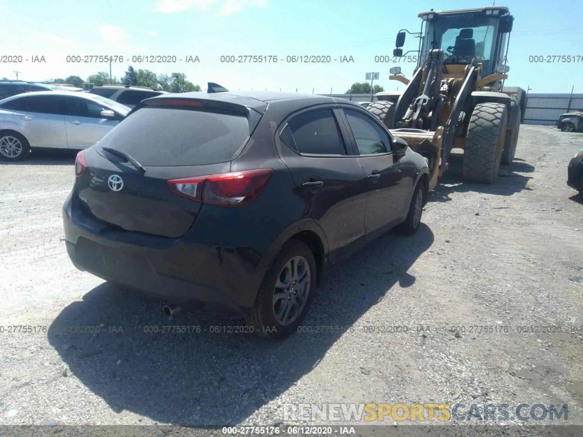 4 Photograph of a damaged car 3MYDLBJV8LY702285 TOYOTA YARIS 2020