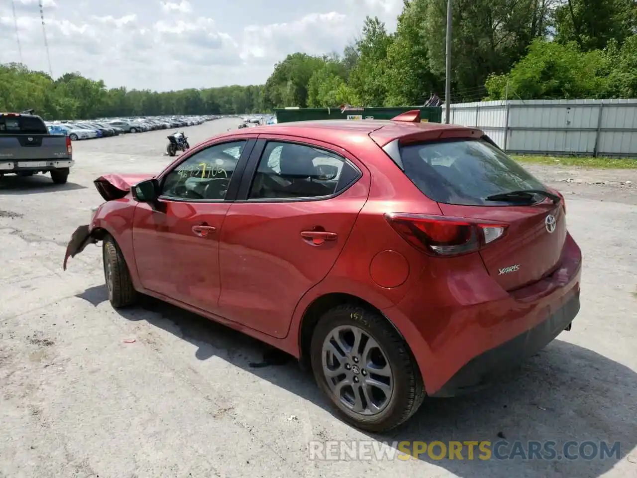 3 Photograph of a damaged car 3MYDLBJV8LY704151 TOYOTA YARIS 2020