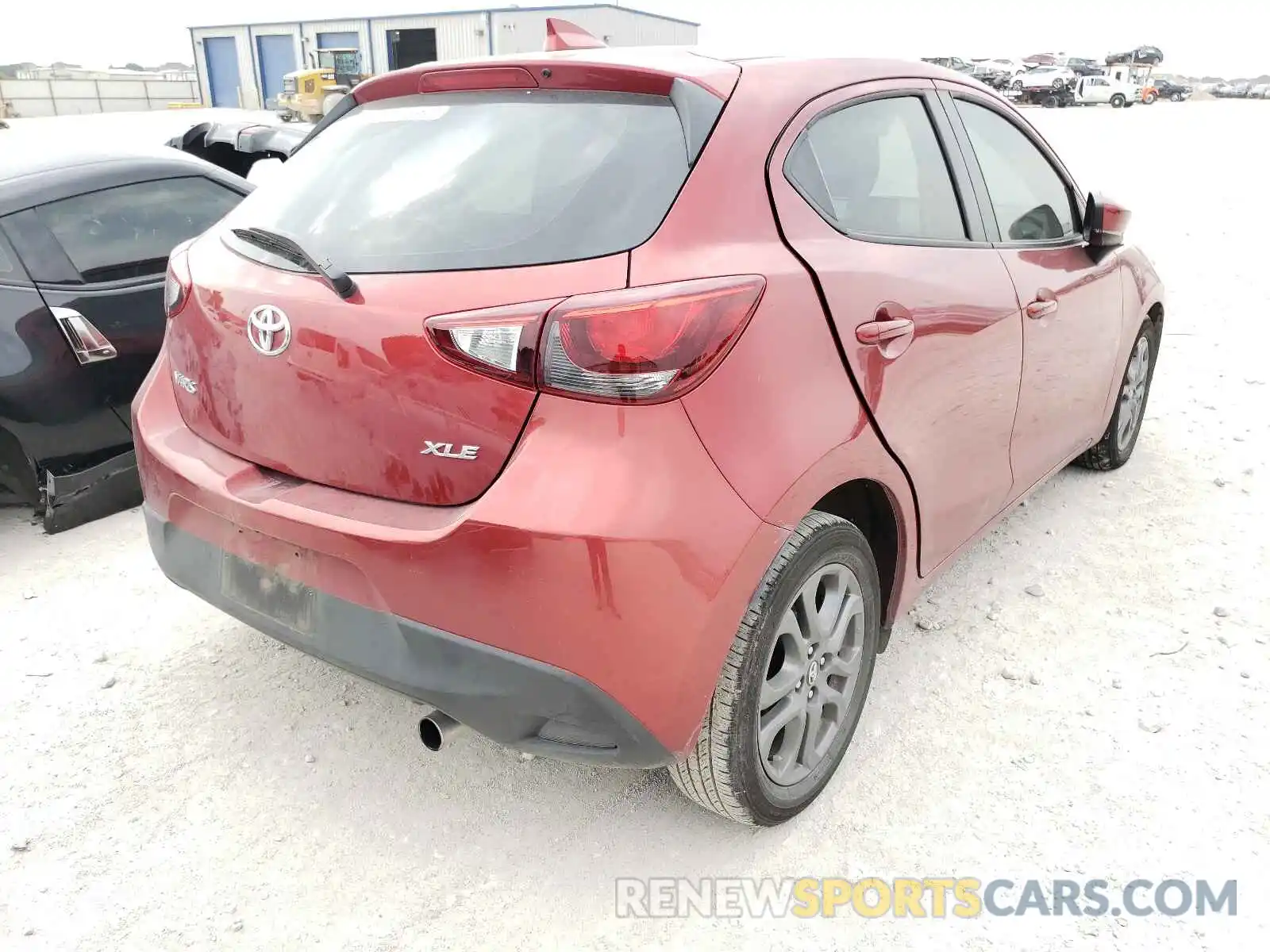 4 Photograph of a damaged car 3MYDLBJV8LY705073 TOYOTA YARIS 2020