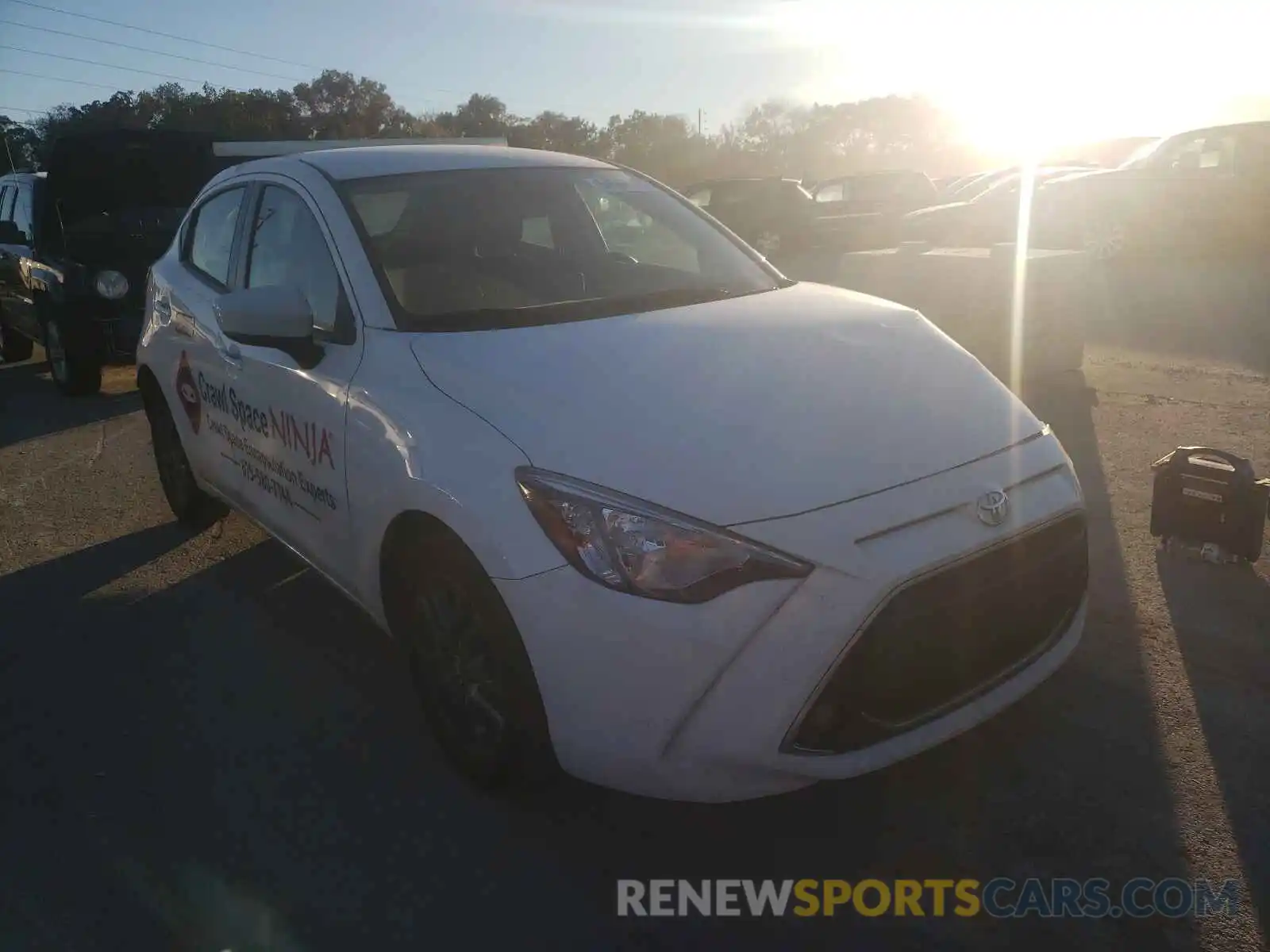 1 Photograph of a damaged car 3MYDLBJV8LY705087 TOYOTA YARIS 2020