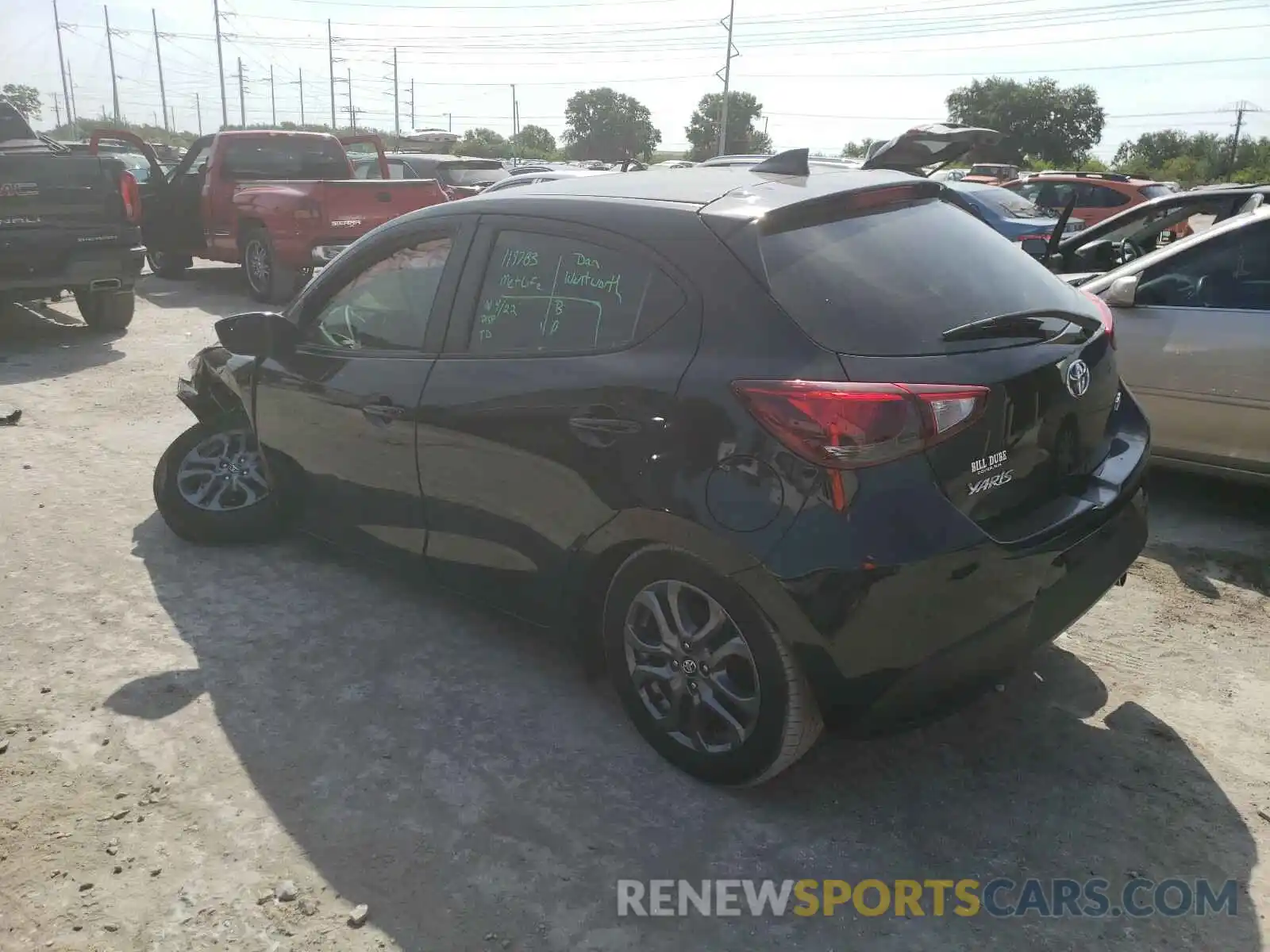 3 Photograph of a damaged car 3MYDLBJV8LY705848 TOYOTA YARIS 2020