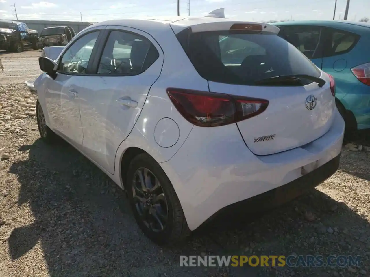 3 Photograph of a damaged car 3MYDLBJV8LY707423 TOYOTA YARIS 2020