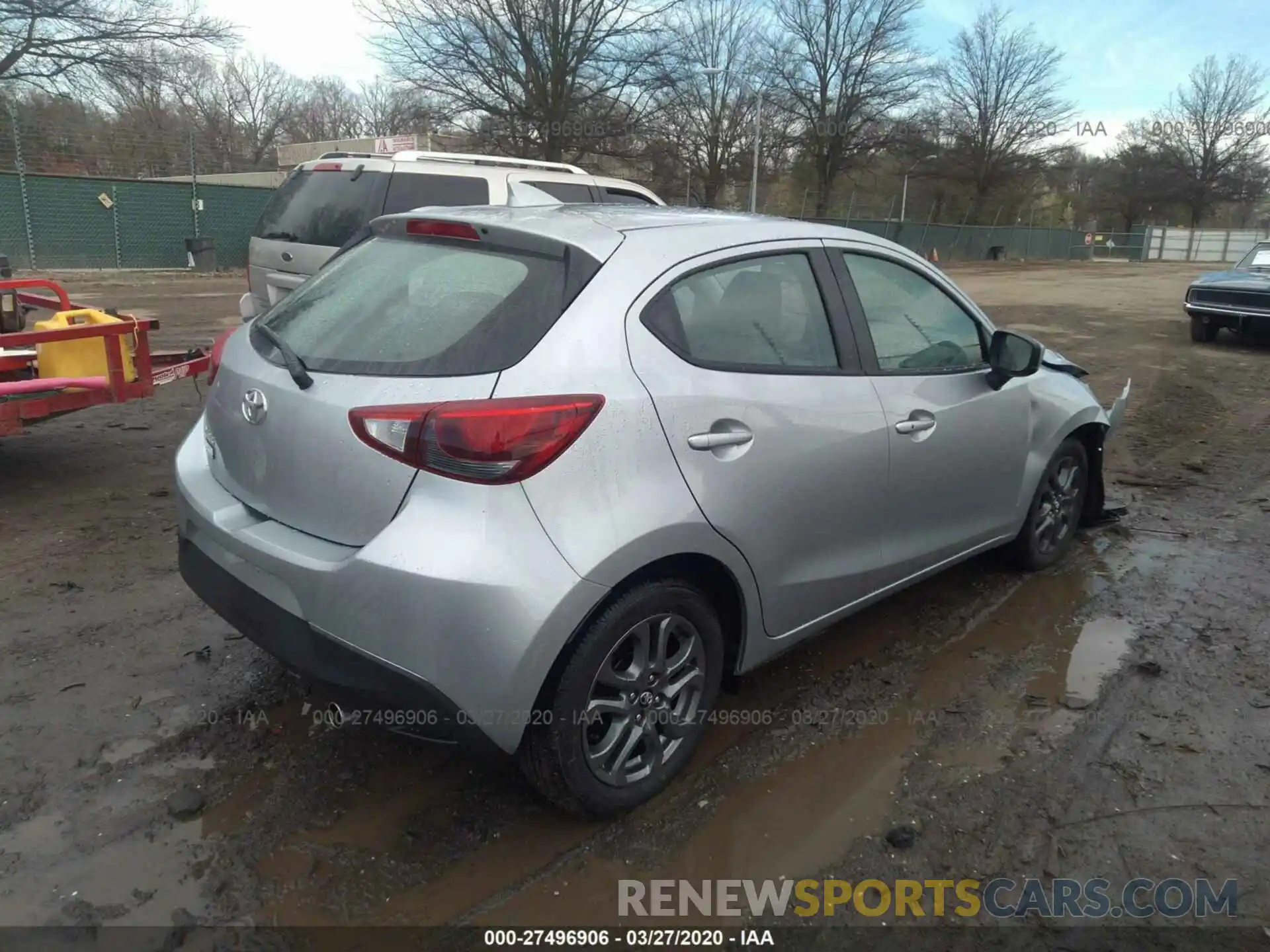 4 Photograph of a damaged car 3MYDLBJV8LY709558 TOYOTA YARIS 2020