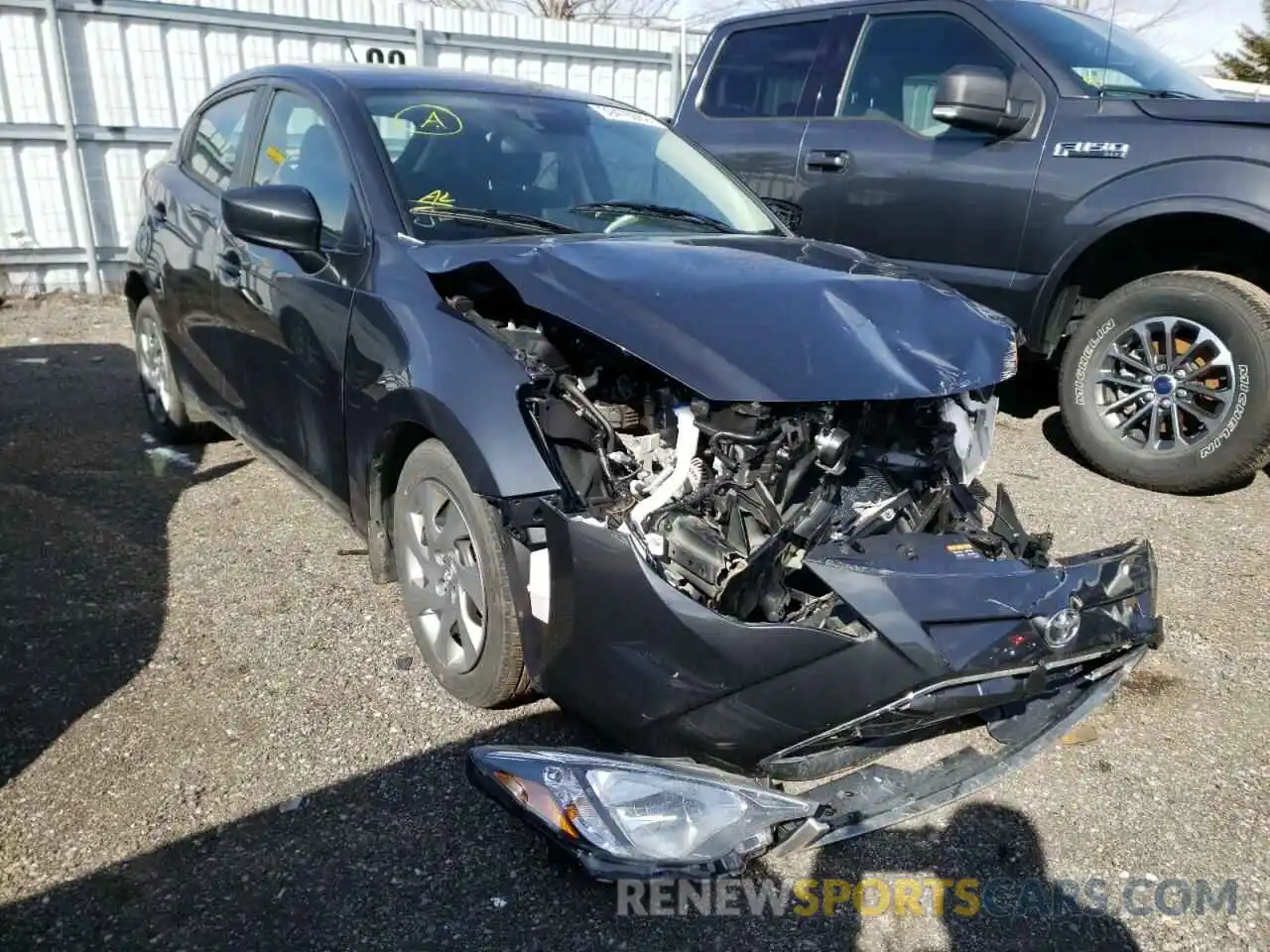 1 Photograph of a damaged car 3MYDLBJV8LY712623 TOYOTA YARIS 2020