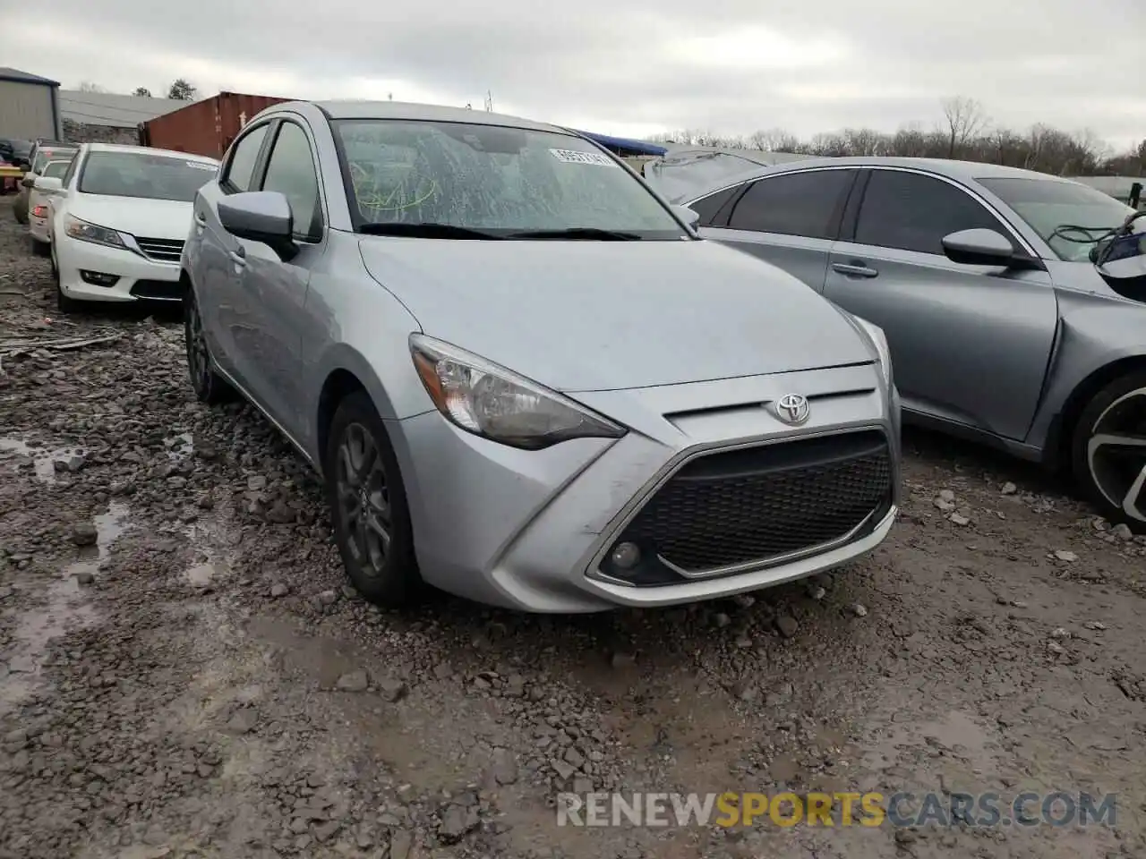 1 Photograph of a damaged car 3MYDLBJV8LY715649 TOYOTA YARIS 2020