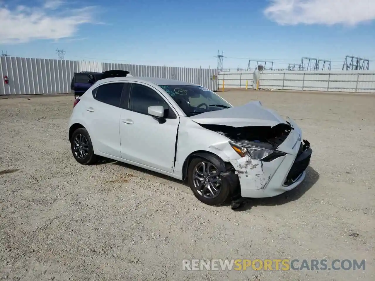 1 Photograph of a damaged car 3MYDLBJV9LY700500 TOYOTA YARIS 2020