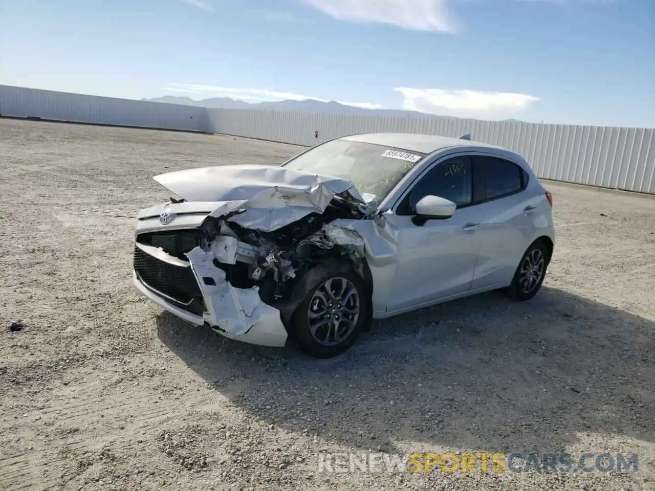 2 Photograph of a damaged car 3MYDLBJV9LY700500 TOYOTA YARIS 2020