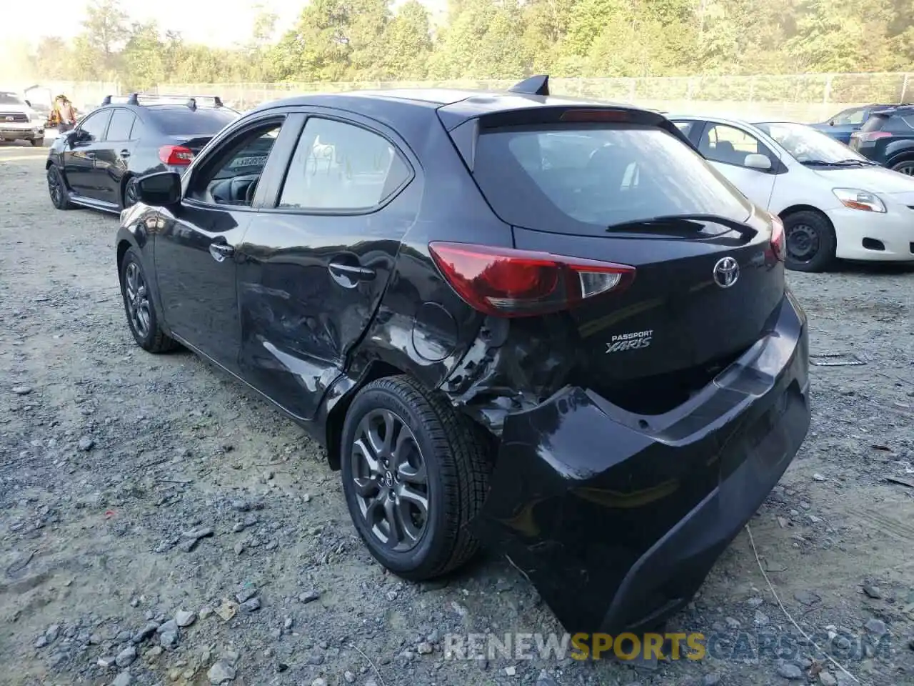 3 Photograph of a damaged car 3MYDLBJV9LY702523 TOYOTA YARIS 2020