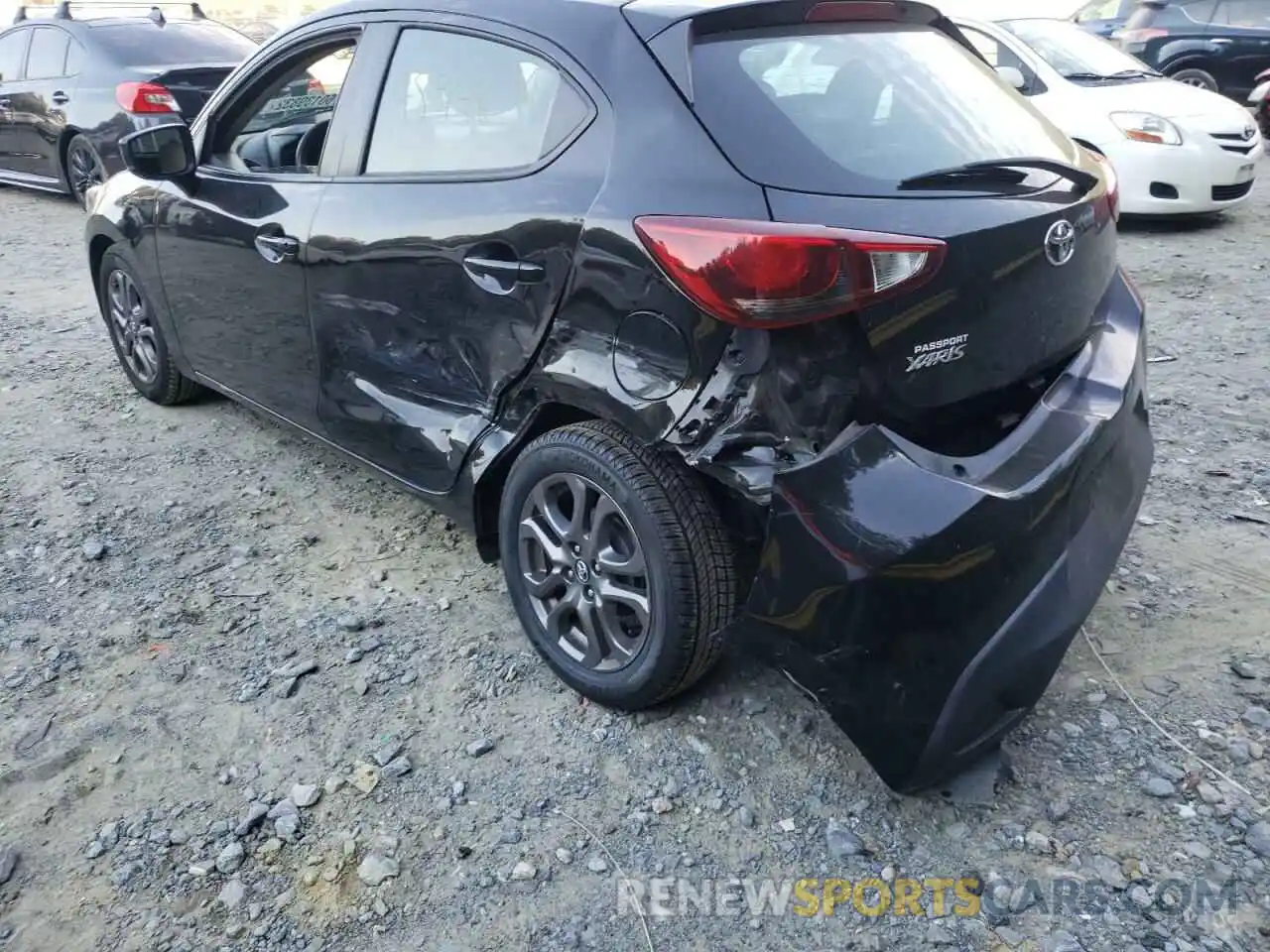 9 Photograph of a damaged car 3MYDLBJV9LY702523 TOYOTA YARIS 2020