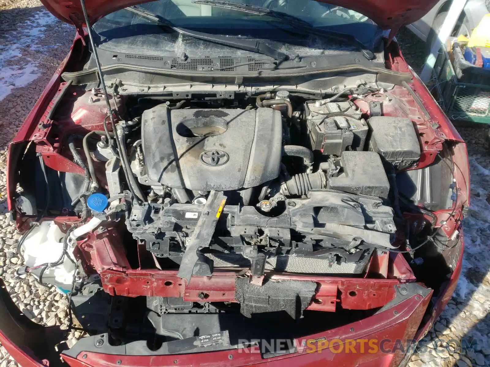 7 Photograph of a damaged car 3MYDLBJV9LY703980 TOYOTA YARIS 2020