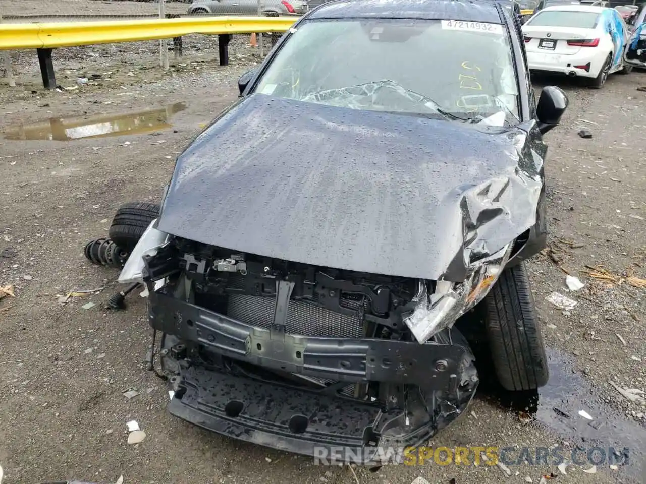 9 Photograph of a damaged car 3MYDLBJV9LY704546 TOYOTA YARIS 2020