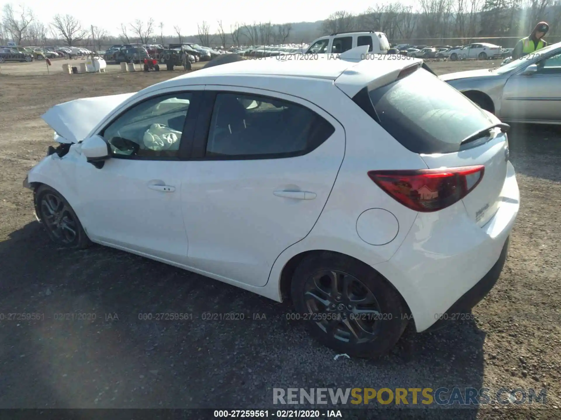 3 Photograph of a damaged car 3MYDLBJV9LY705311 TOYOTA YARIS 2020