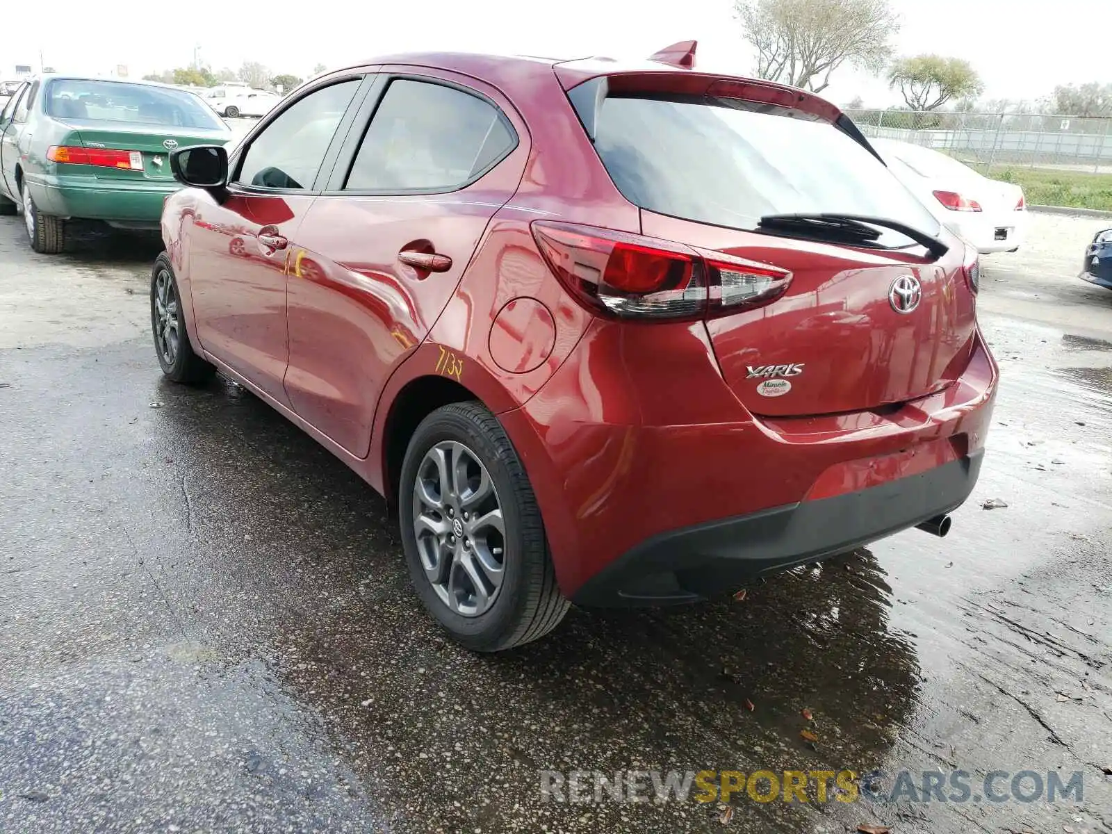 3 Photograph of a damaged car 3MYDLBJV9LY705423 TOYOTA YARIS 2020