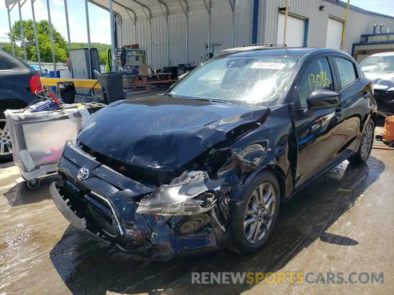 2 Photograph of a damaged car 3MYDLBJV9LY705535 TOYOTA YARIS 2020