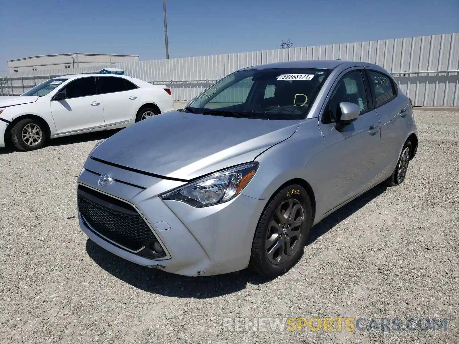 2 Photograph of a damaged car 3MYDLBJVXLY702207 TOYOTA YARIS 2020