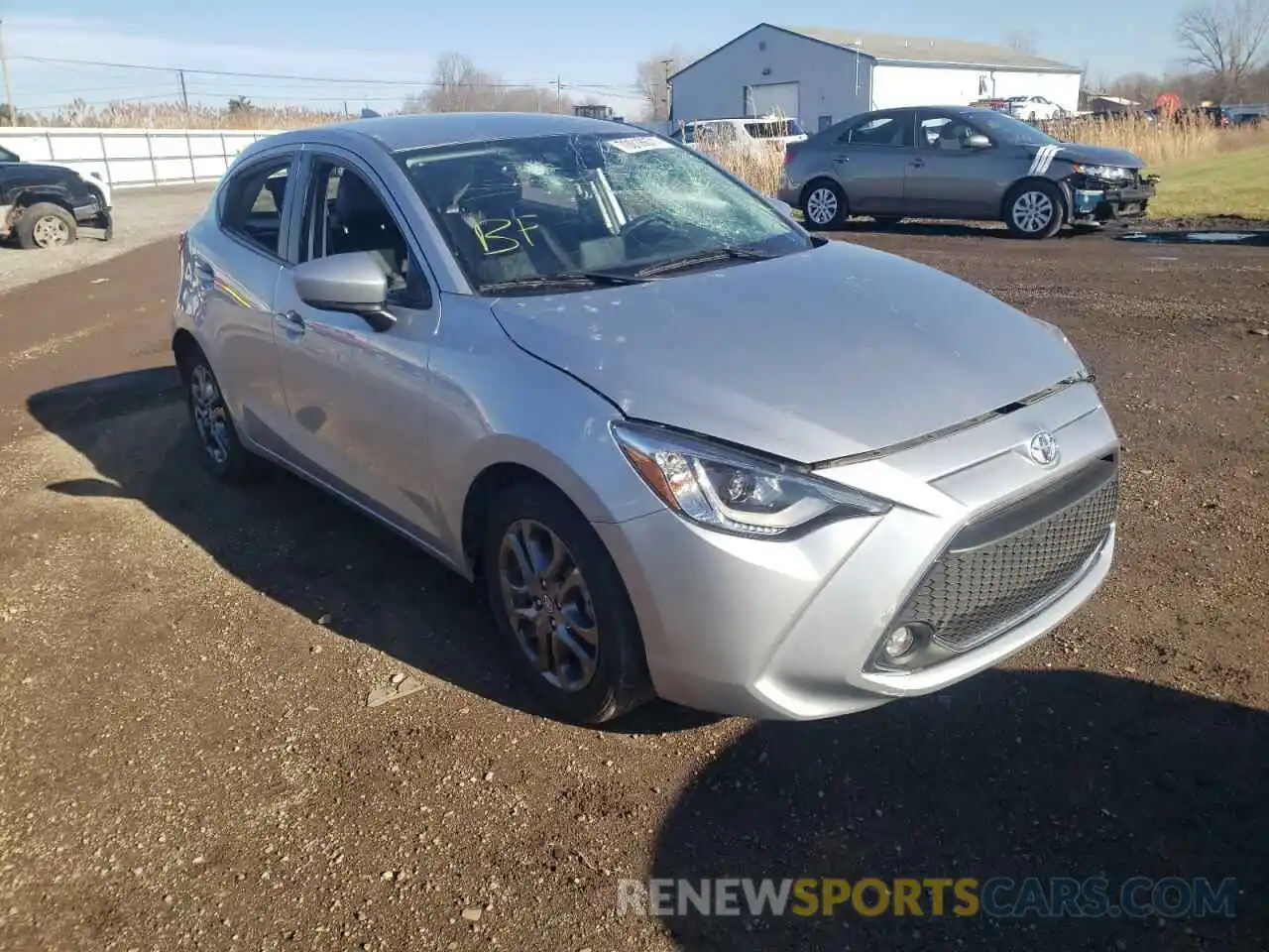 1 Photograph of a damaged car 3MYDLBJVXLY704538 TOYOTA YARIS 2020