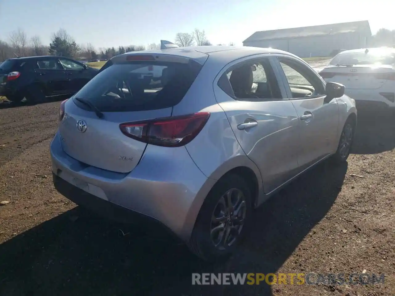 4 Photograph of a damaged car 3MYDLBJVXLY704538 TOYOTA YARIS 2020