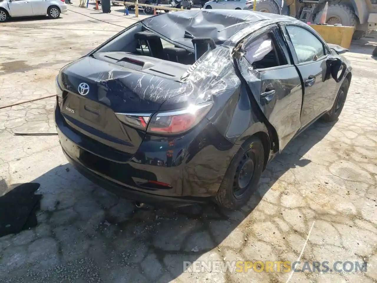 4 Фотография поврежденного автомобиля 3MYDLBYV0LY700472 TOYOTA YARIS 2020