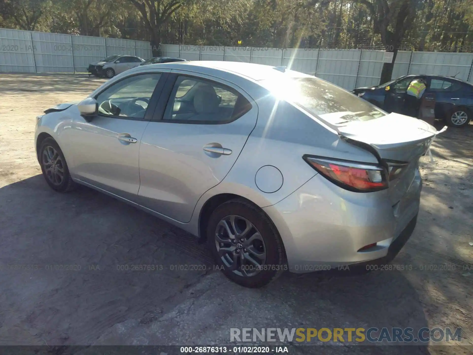 3 Photograph of a damaged car 3MYDLBYV0LY701508 TOYOTA YARIS 2020