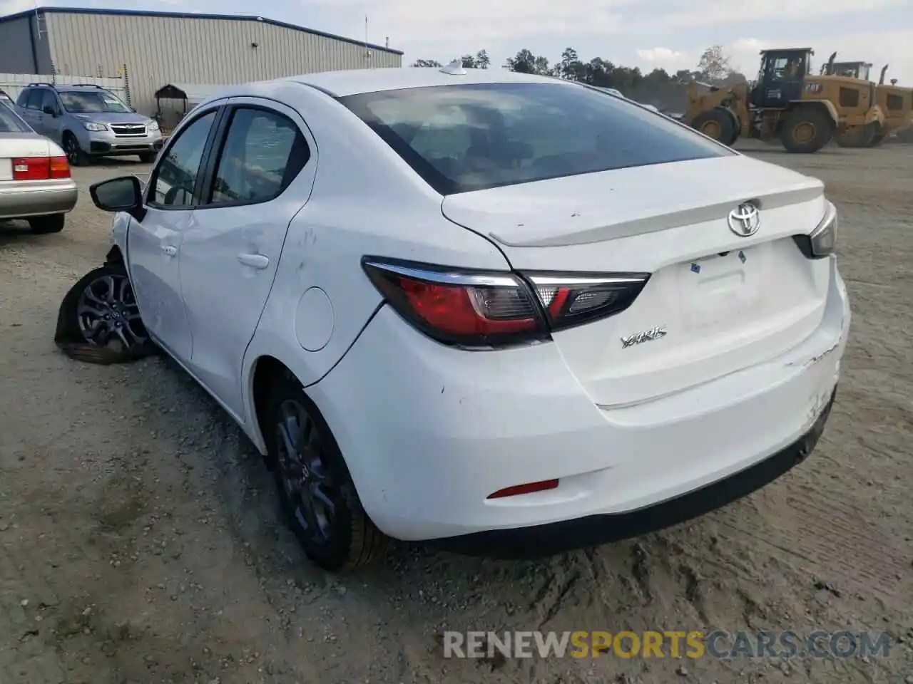 3 Photograph of a damaged car 3MYDLBYV0LY702089 TOYOTA YARIS 2020