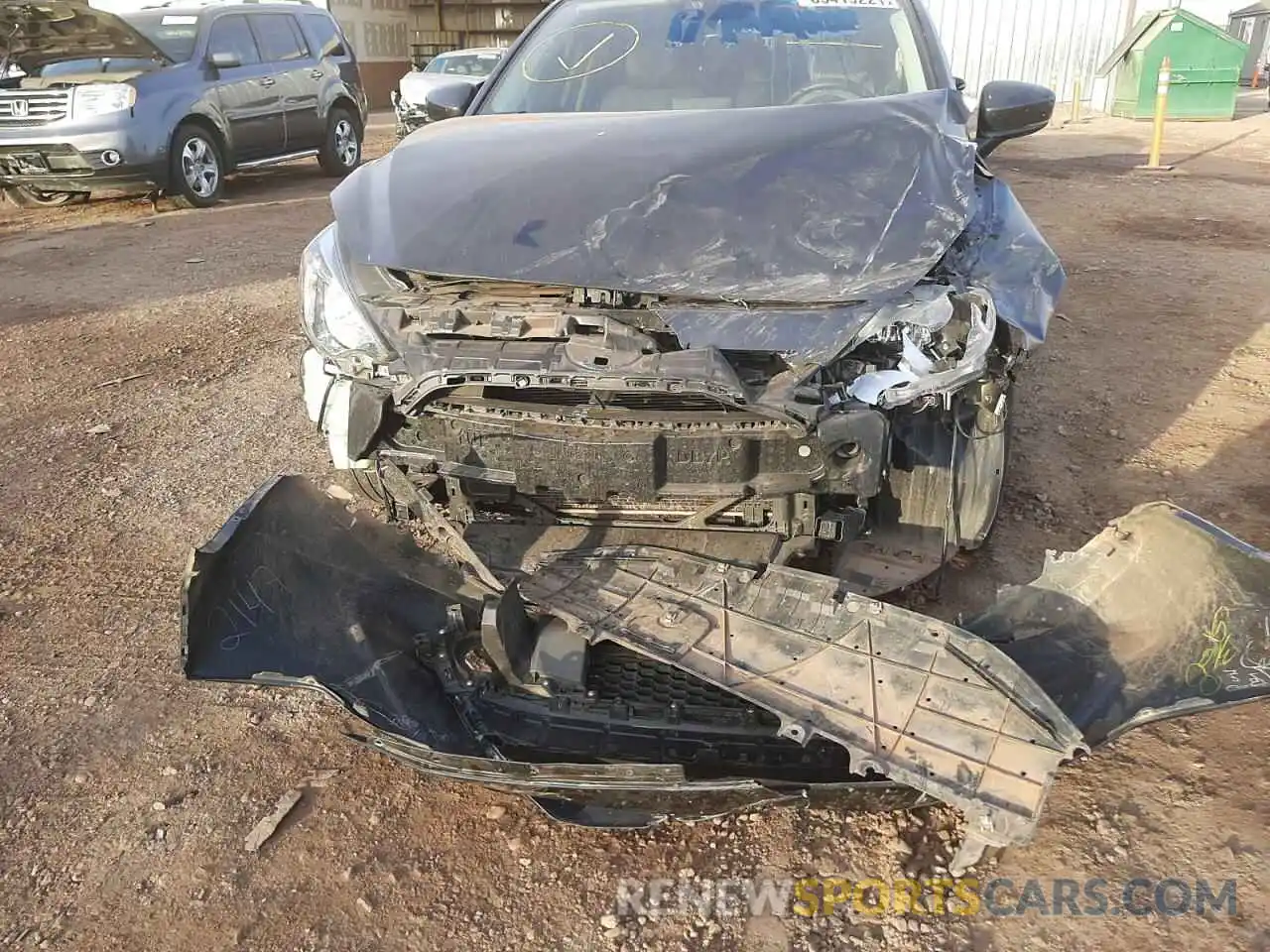 9 Photograph of a damaged car 3MYDLBYV0LY708216 TOYOTA YARIS 2020