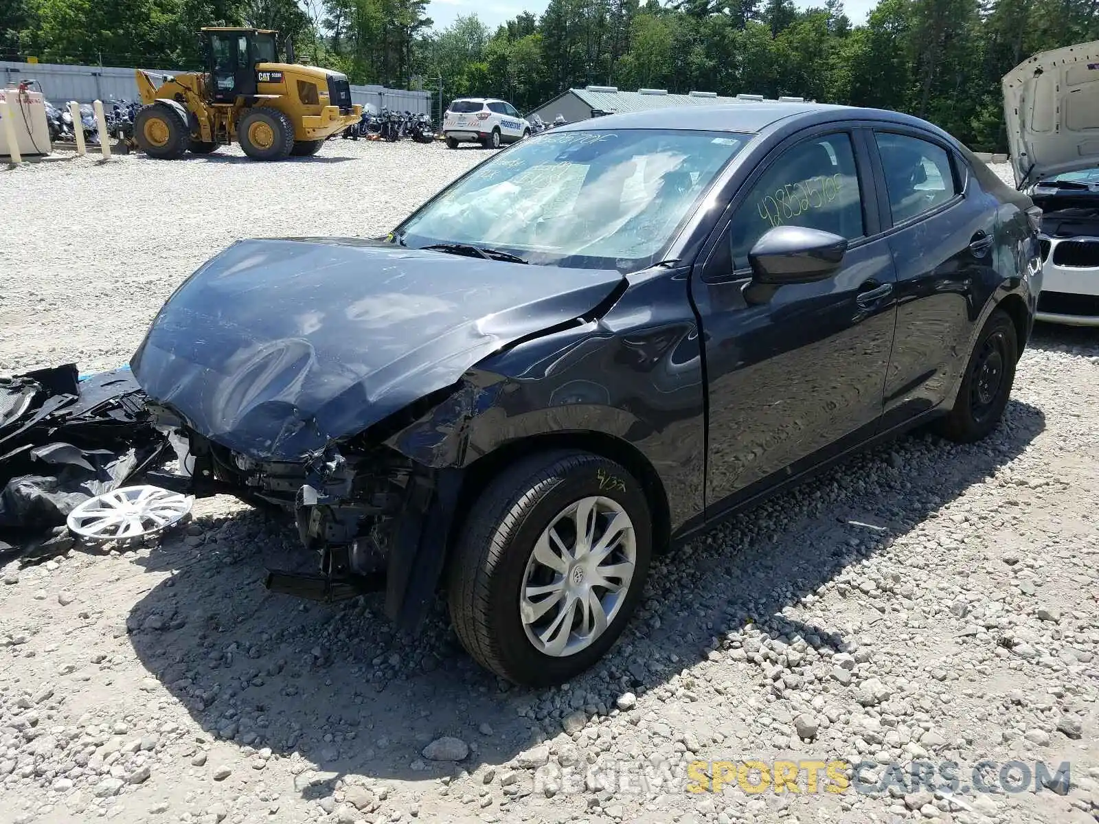 2 Photograph of a damaged car 3MYDLBYV1LY712579 TOYOTA YARIS 2020