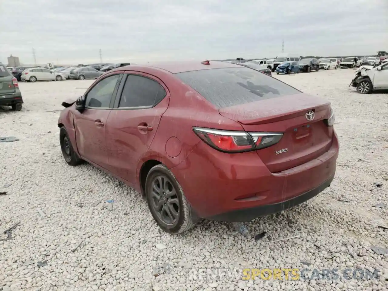 3 Photograph of a damaged car 3MYDLBYV3LY715435 TOYOTA YARIS 2020