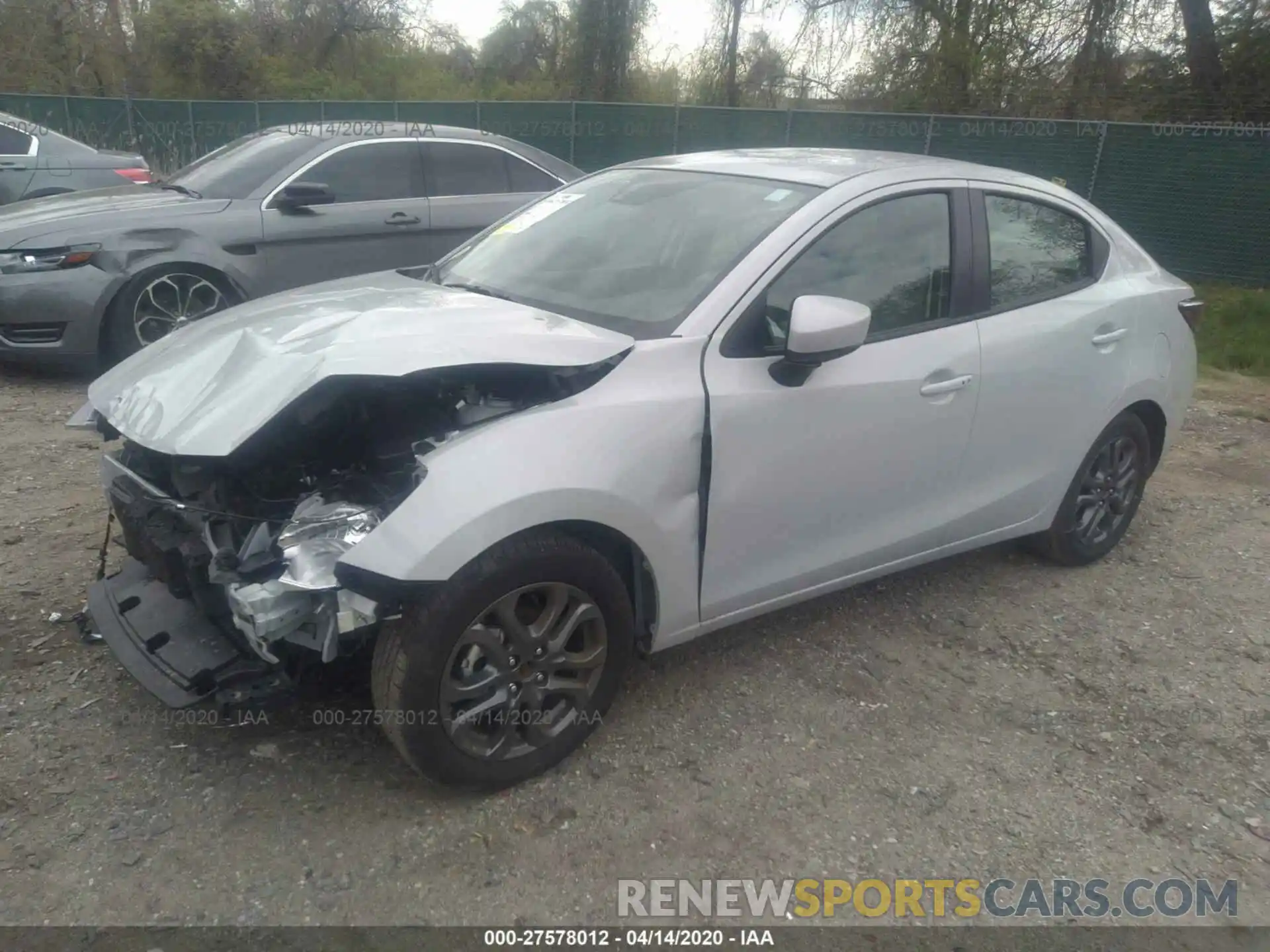 2 Photograph of a damaged car 3MYDLBYV4LY700653 TOYOTA YARIS 2020